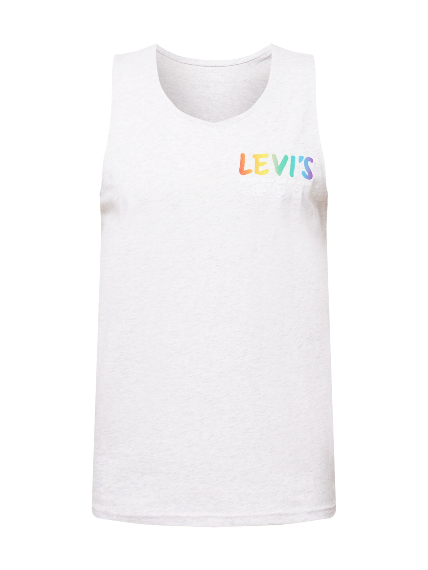 LEVI'S Póló  világosszürke / narancs / sárga / türkiz / sötétlila