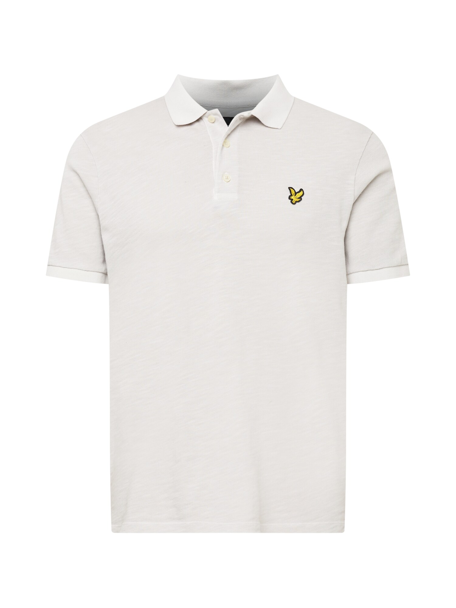 Lyle & Scott Póló  fehér melír / fekete / neonsárga