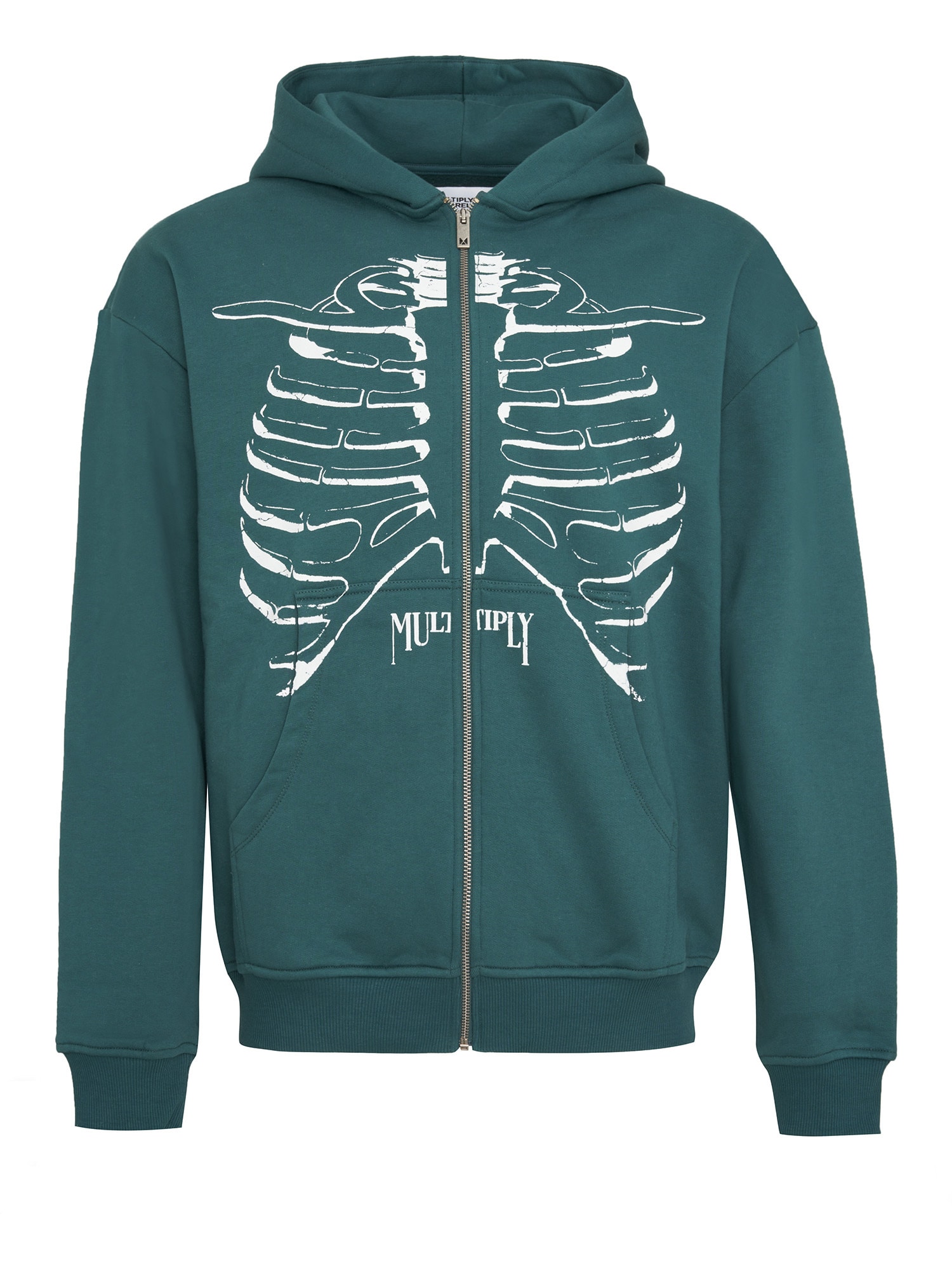 Multiply Apparel Tréning dzseki 'Torax'  benzin / fehér