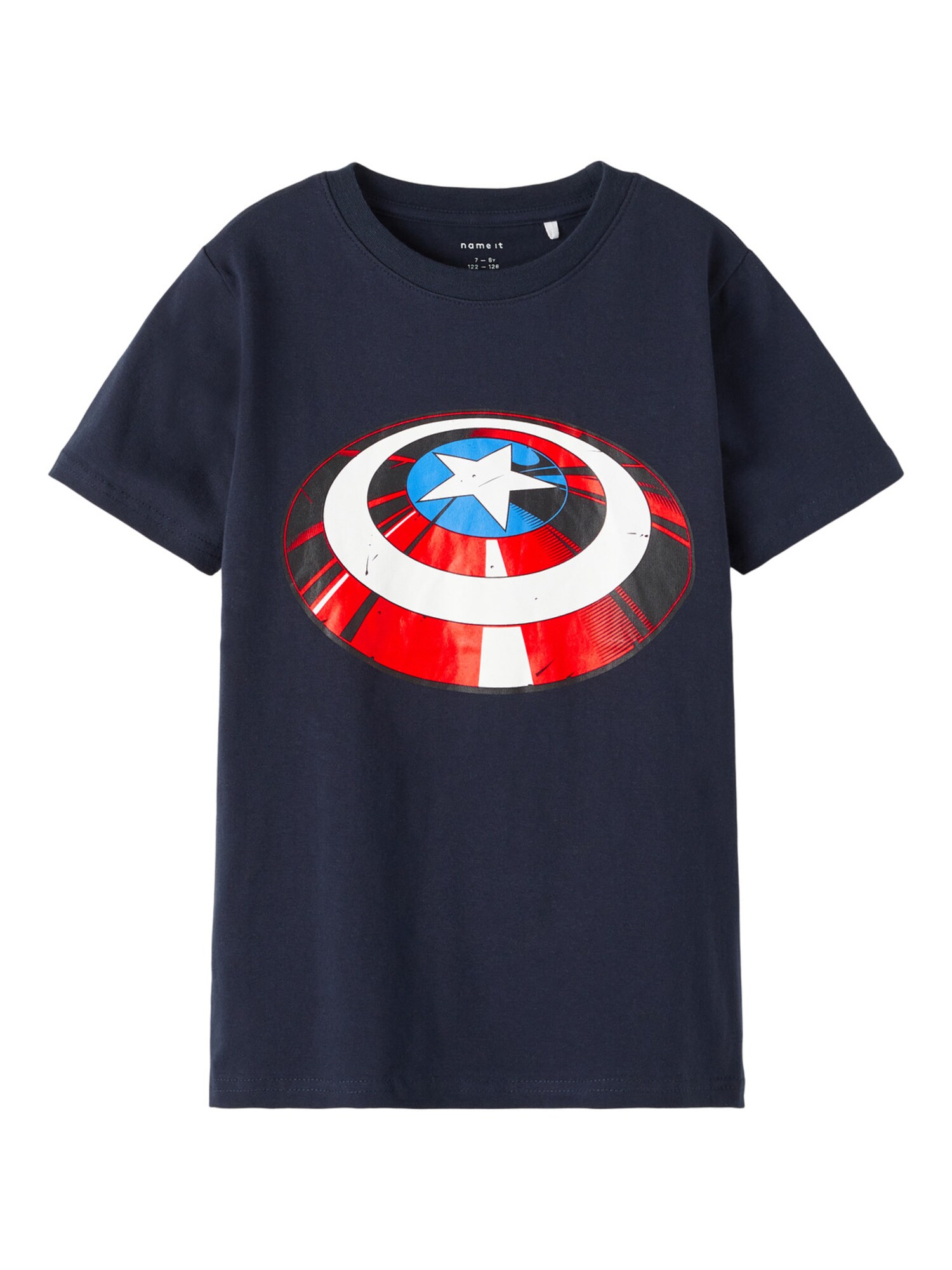 NAME IT Póló 'Jalis Marvel'  tengerészkék / vegyes színek