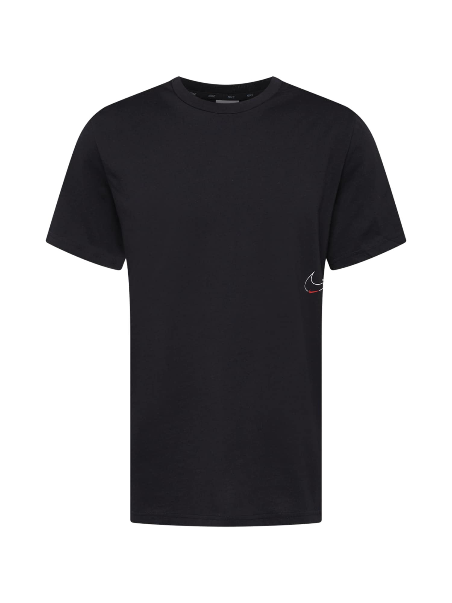 NIKE Funkcionális felső  fekete / fehér / piros