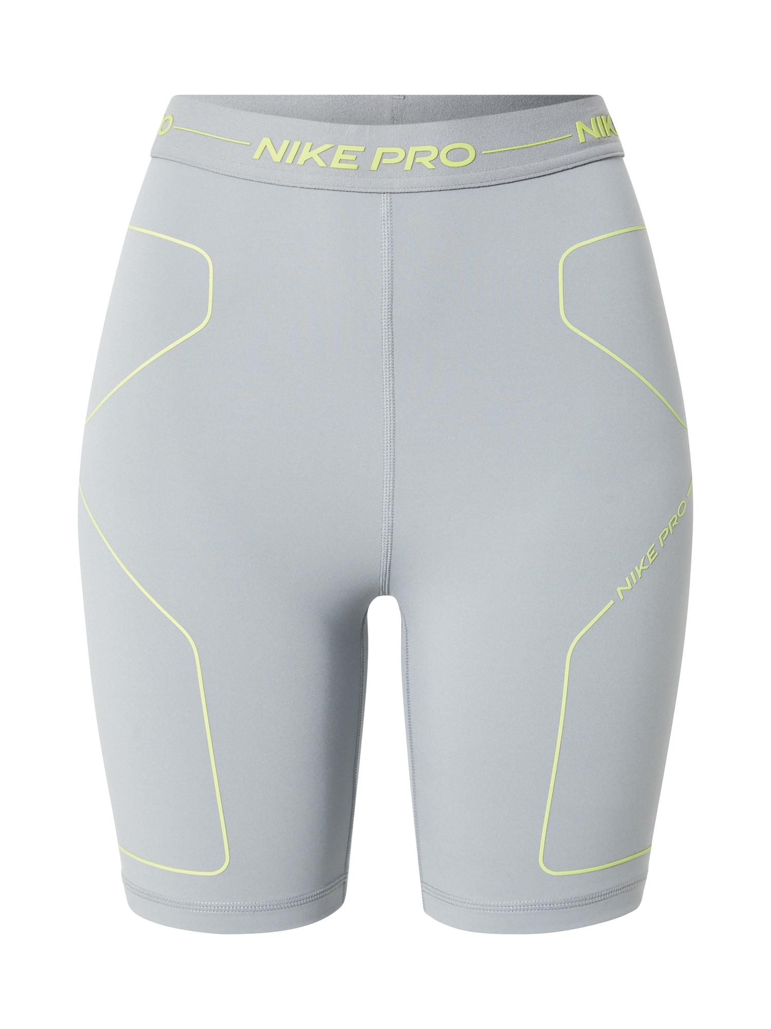NIKE Sportnadrágok  szürke / neonsárga