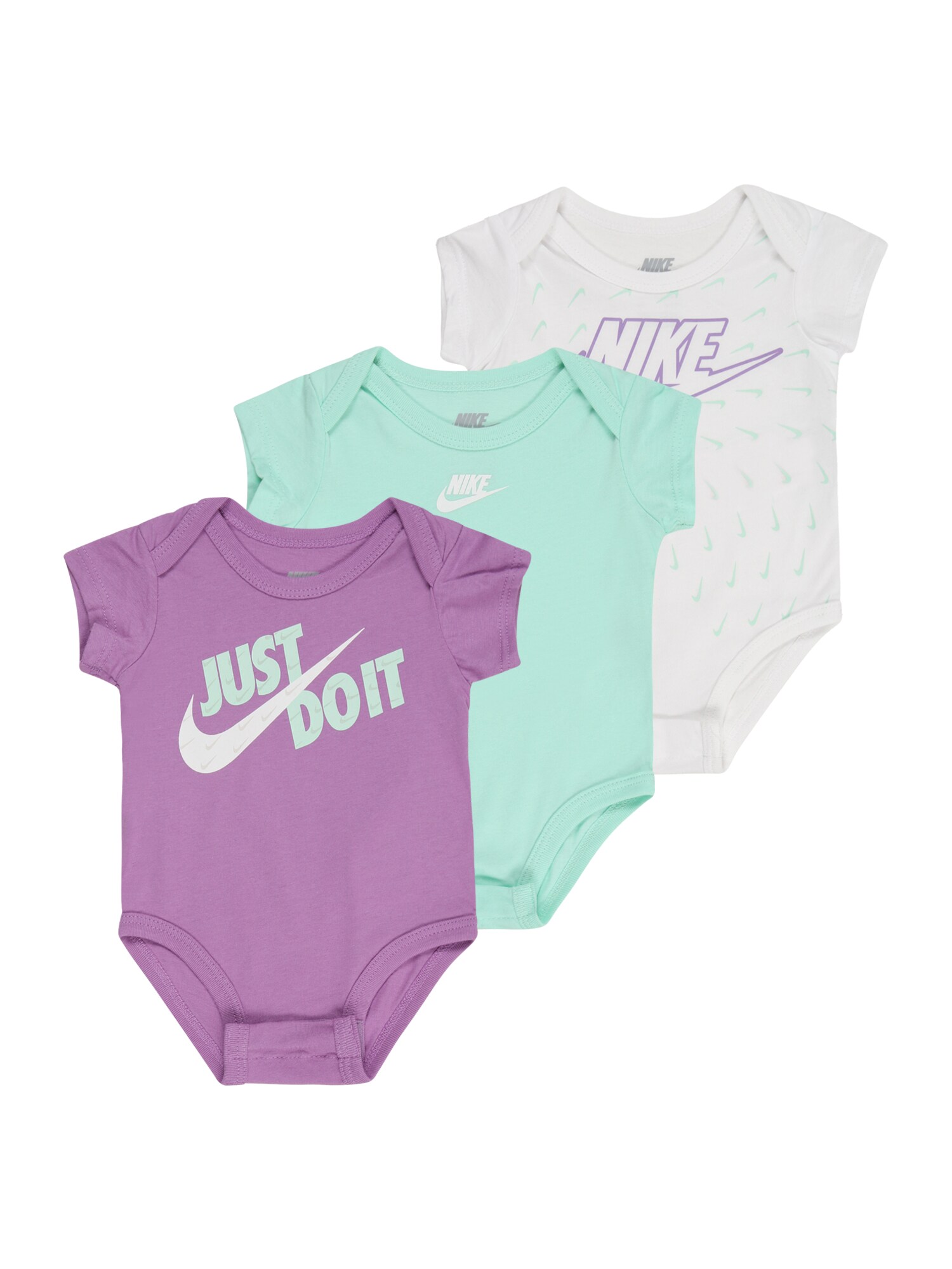 Nike Sportswear Kezeslábas  sötétlila / fehér / menta