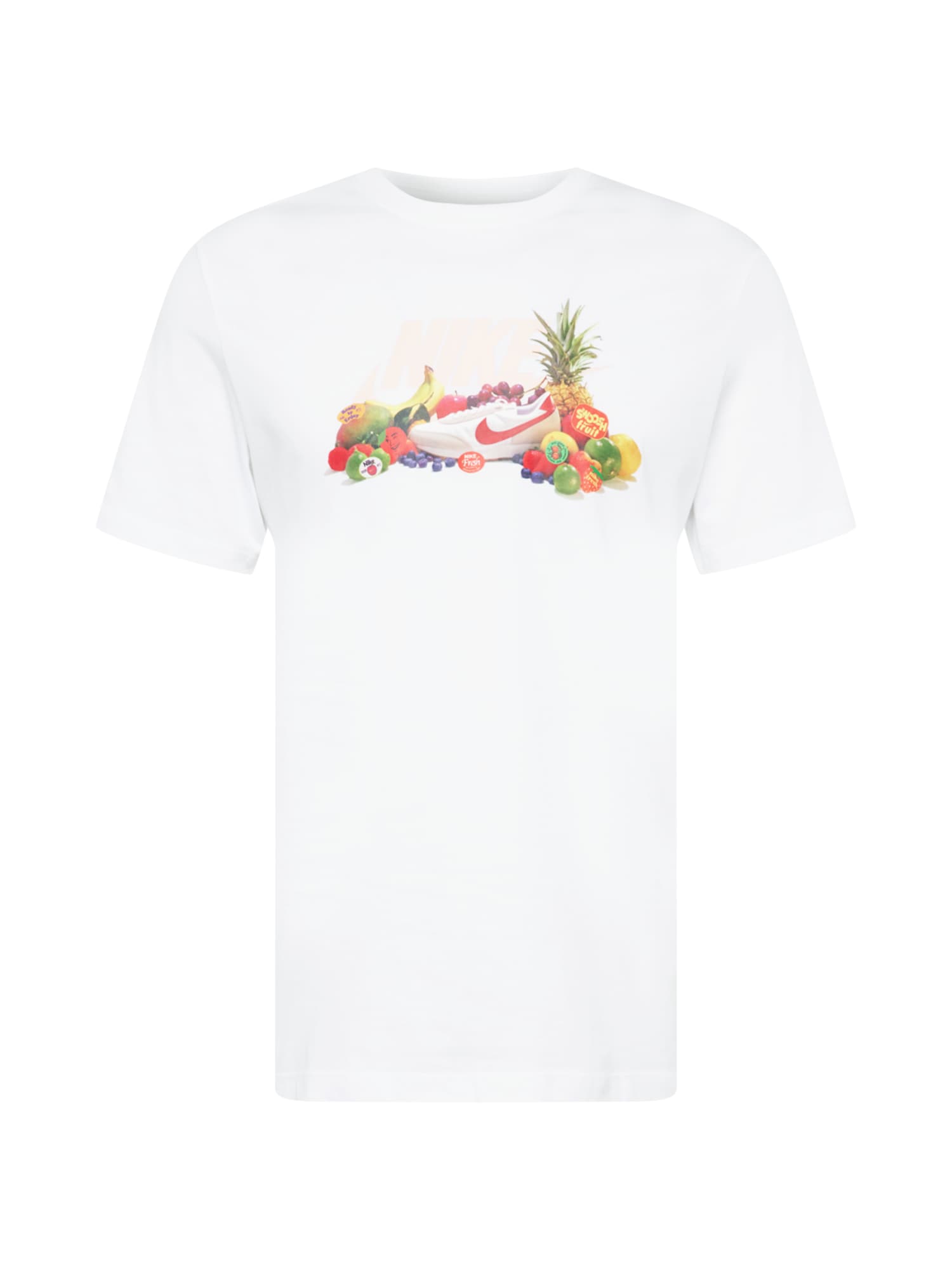 Nike Sportswear Póló  fehér / sárga / zöld / piros