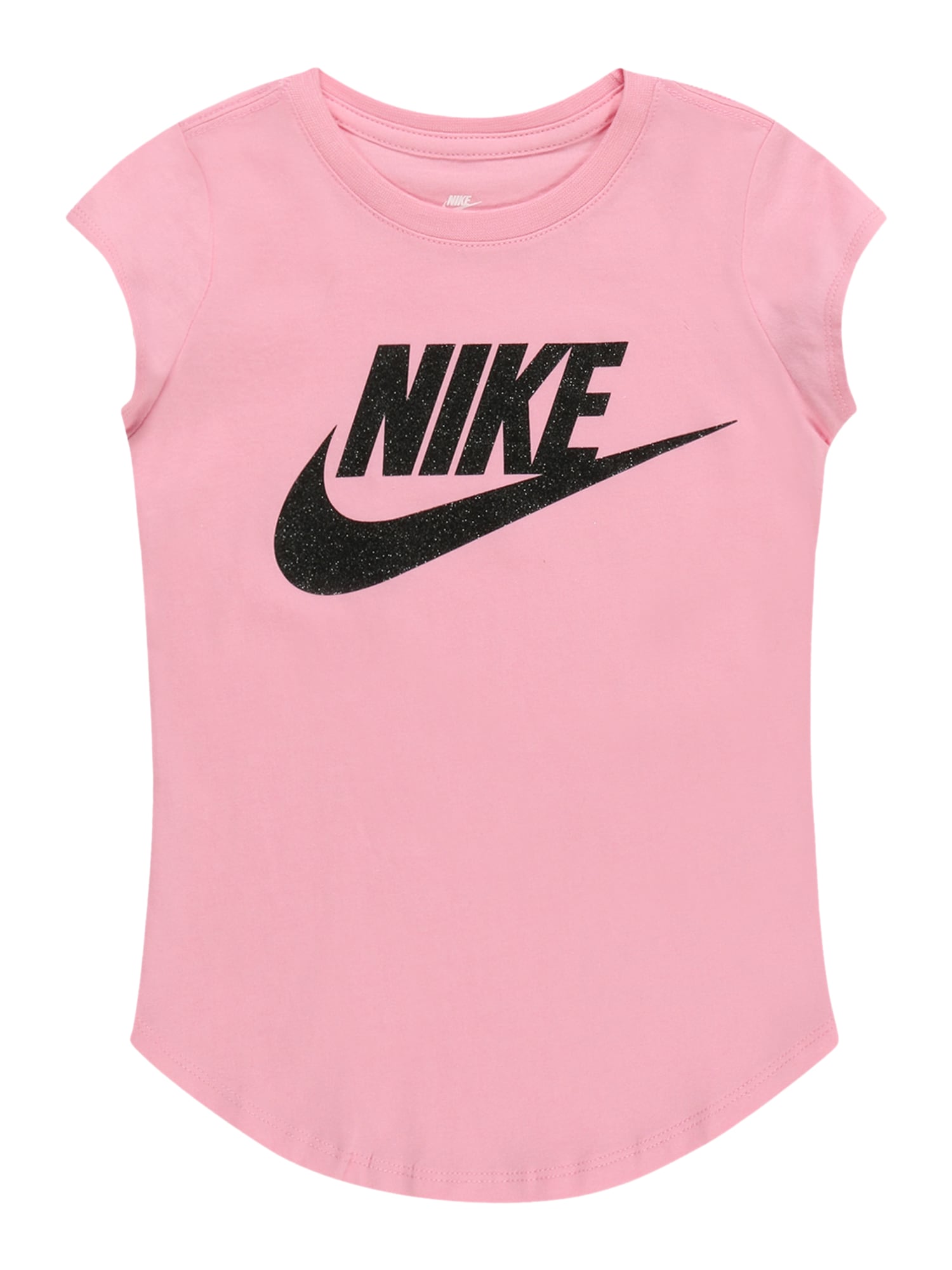 Nike Sportswear Póló  rózsaszín / fekete
