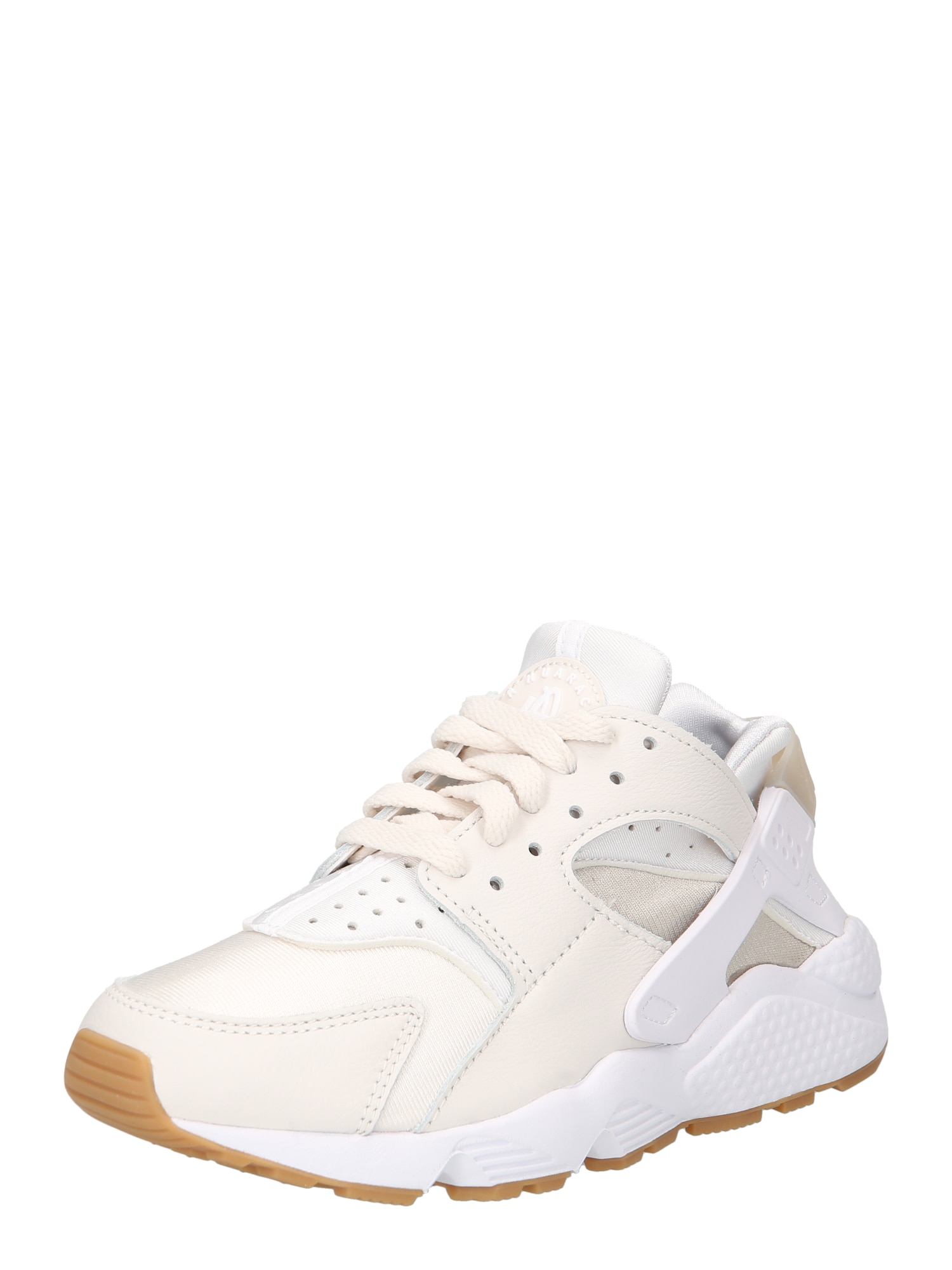 Nike Sportswear Rövid szárú edzőcipők 'Huarache'  fehér / világosszürke / világosbarna