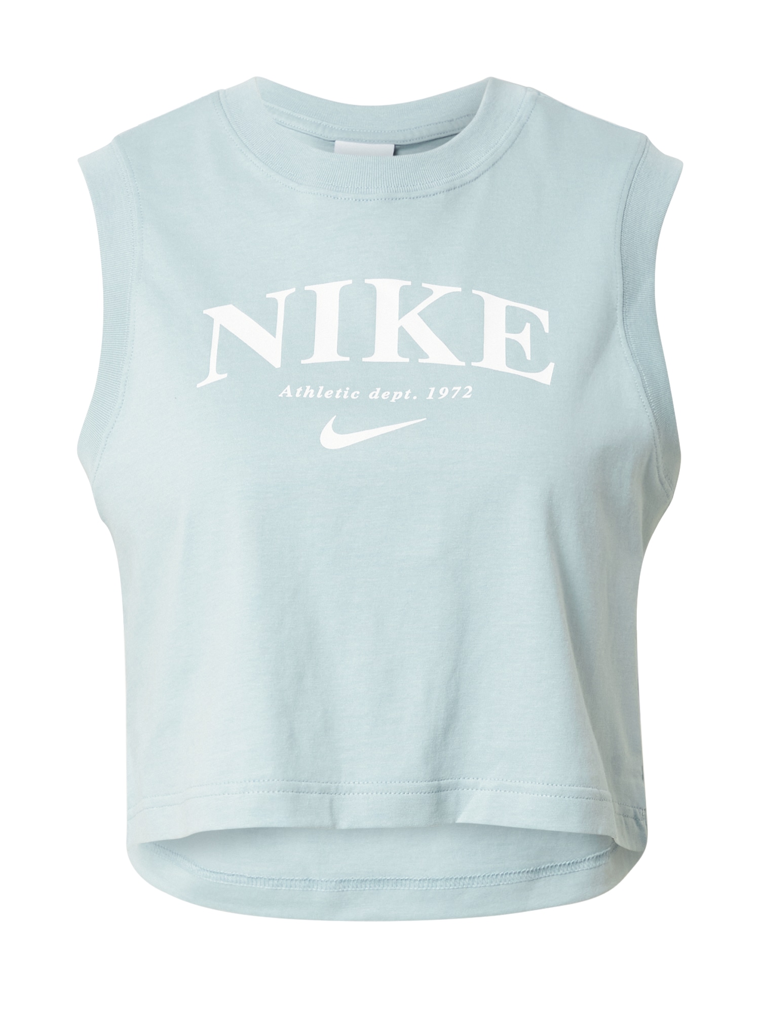 Nike Sportswear Top  pasztellkék / fehér