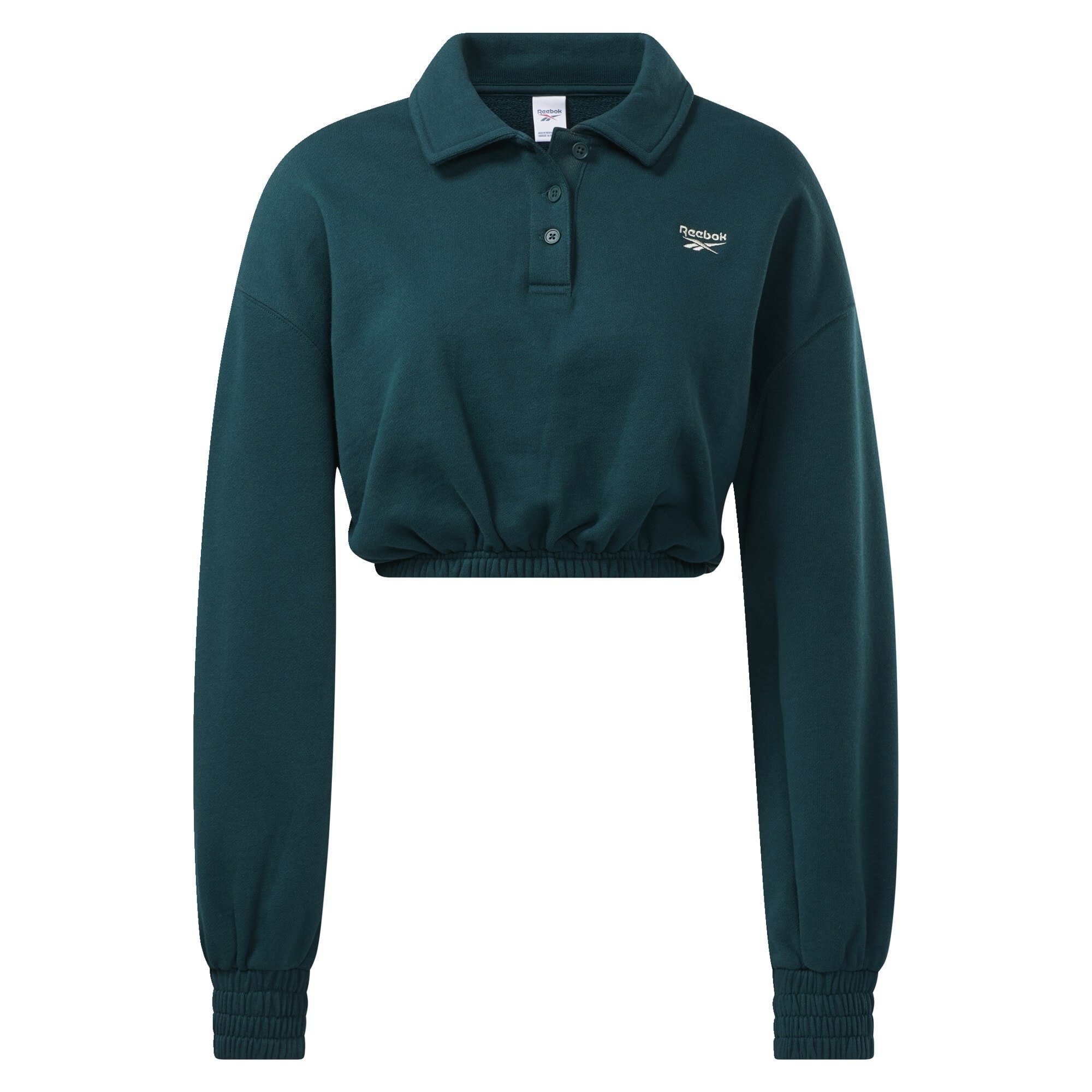 Reebok Classics Tréning póló  sötétzöld / piszkosfehér