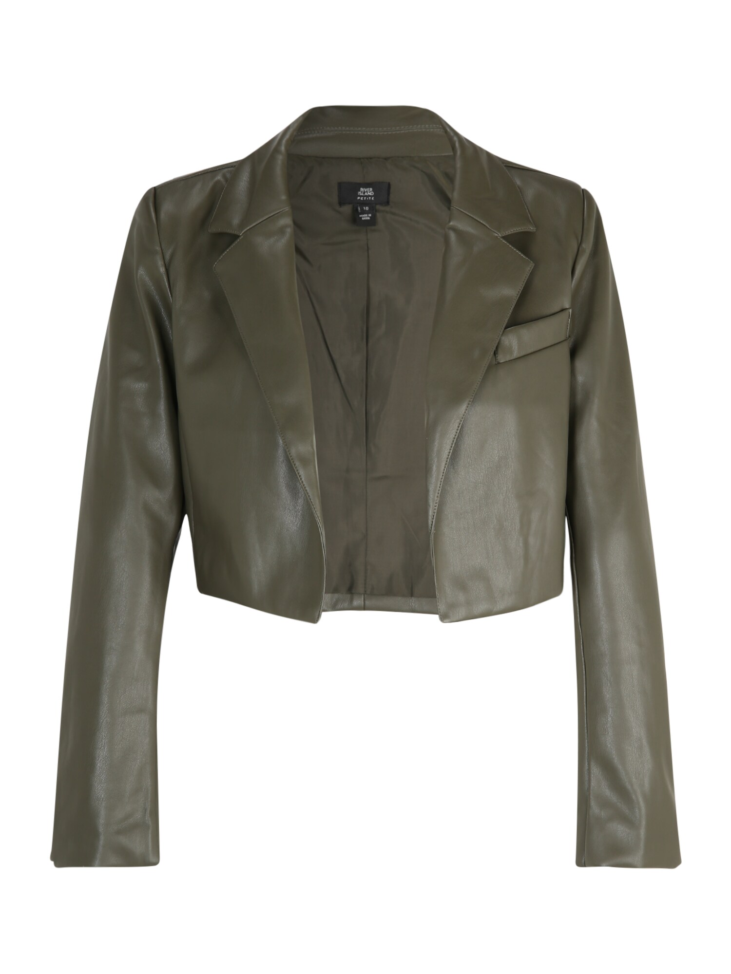 River Island Petite Blézer  khaki