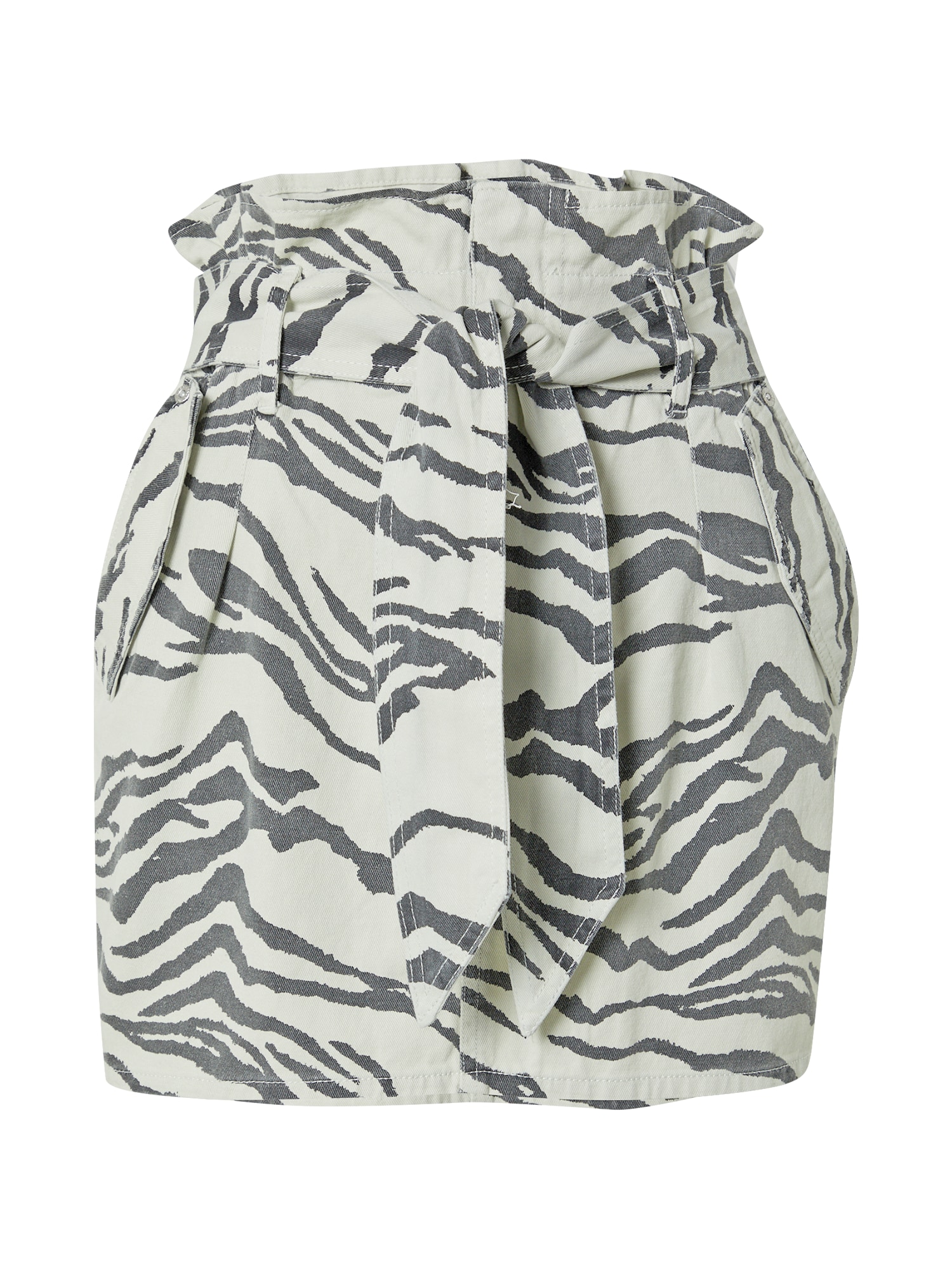 River Island Szoknyák  gyapjúfehér / sötétszürke