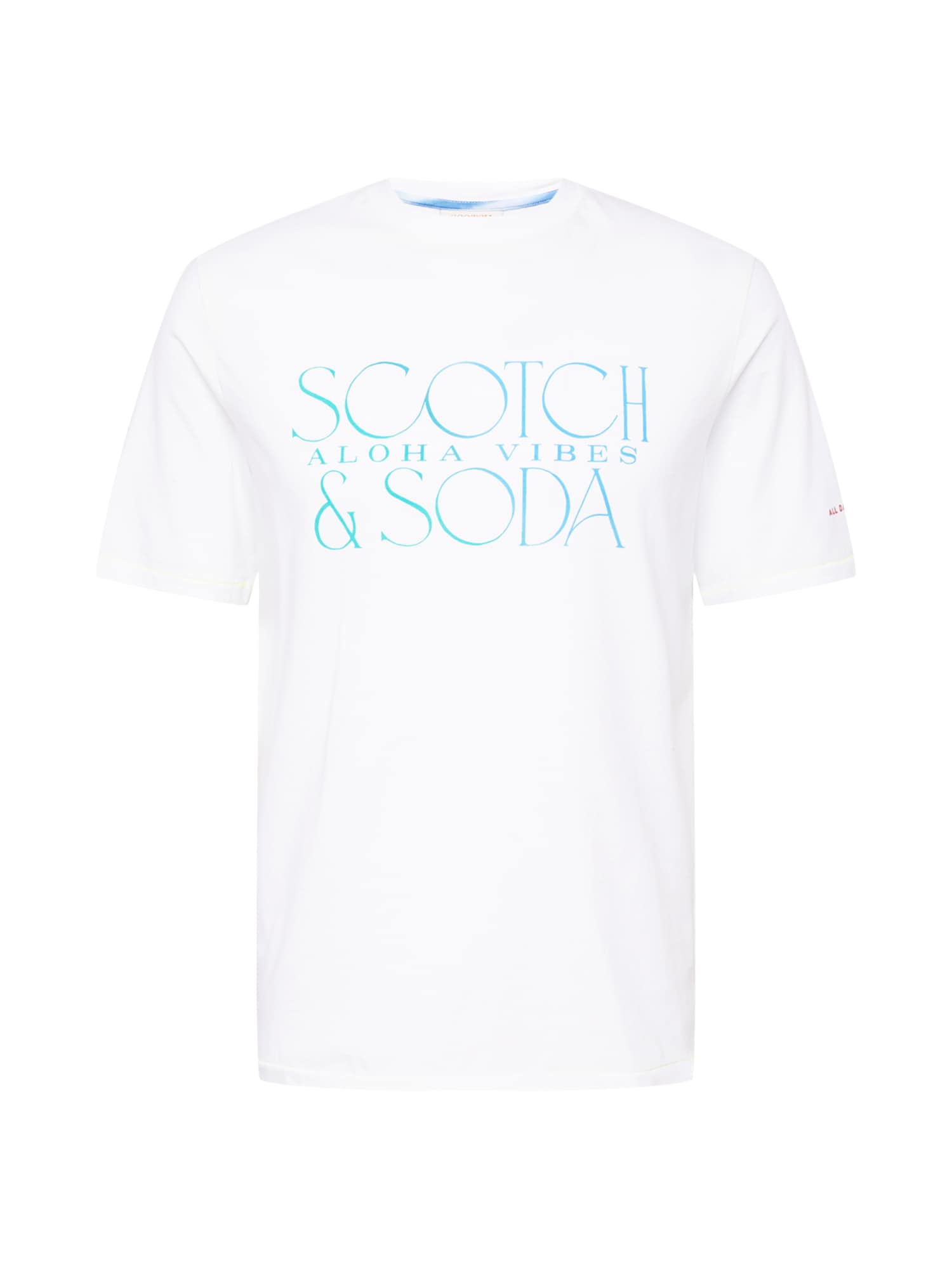 SCOTCH & SODA Póló  fehér / vízszín