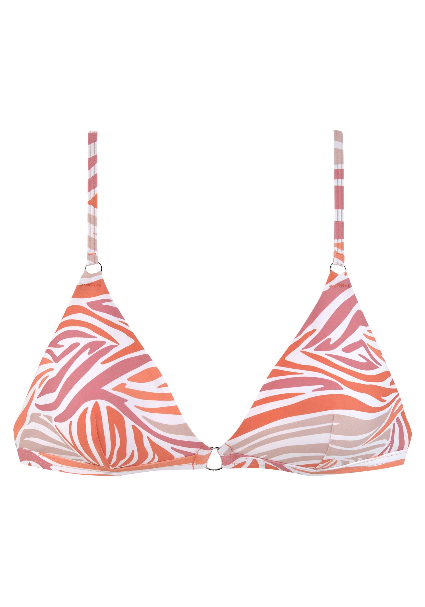 SUNSEEKER Bikini felső  narancs / rózsaszín / fehér