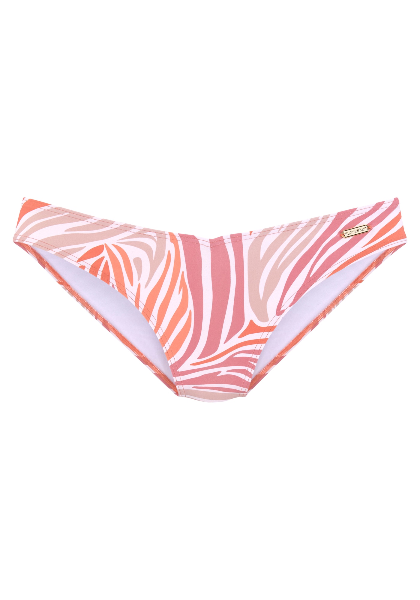 SUNSEEKER Bikini nadrágok  fehér / púder / rózsa / sötét narancssárga