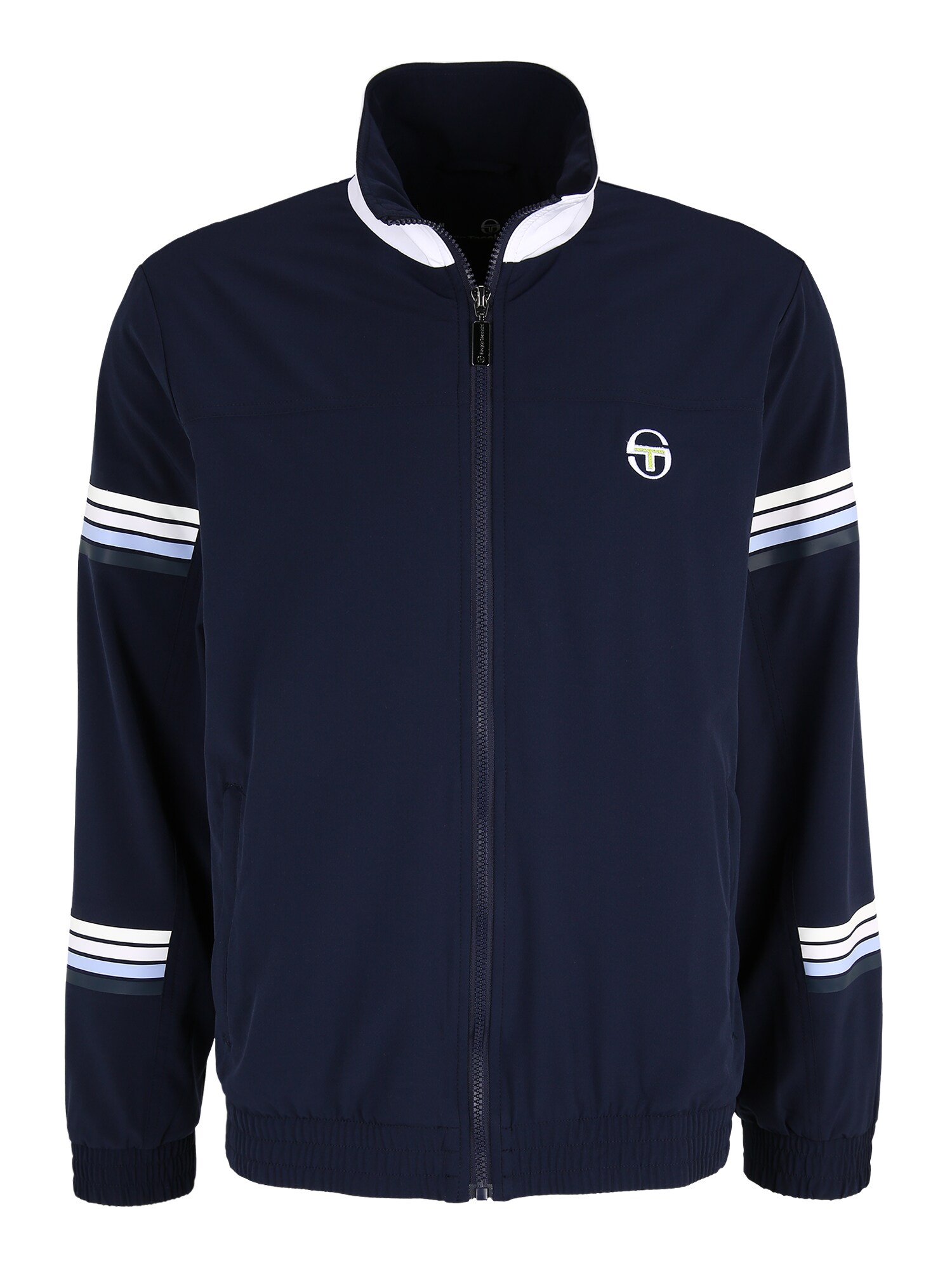 Sergio Tacchini Tréningdzseki 'CASORIA'  sötétkék / fehér / világoskék / sárga