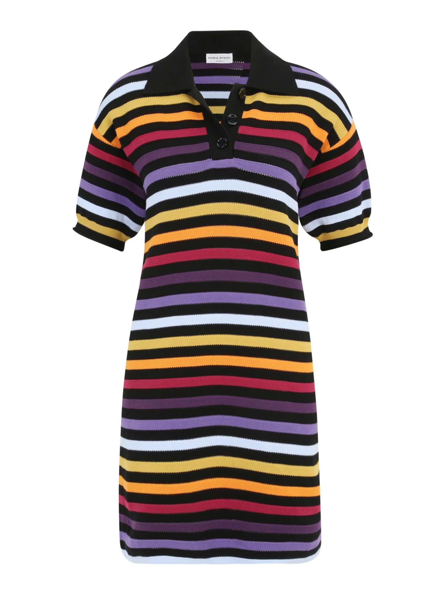 Sonia Rykiel Ruha 'GAIA'  fekete / sötétlila / lilásvörös / sáfrány / pasztellkék
