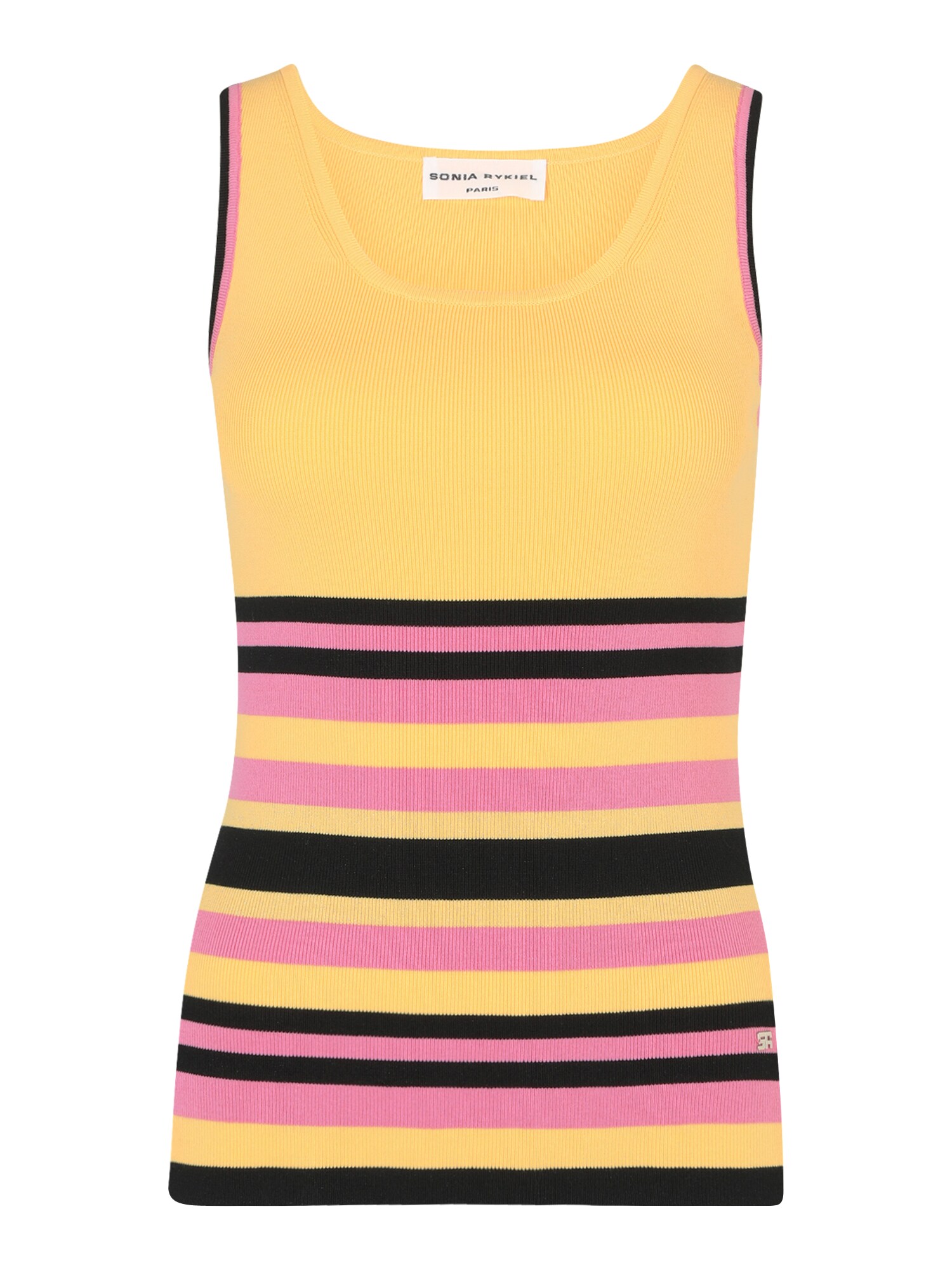 Sonia Rykiel Top 'HOSHI'  világos narancs / fekete / rózsaszín