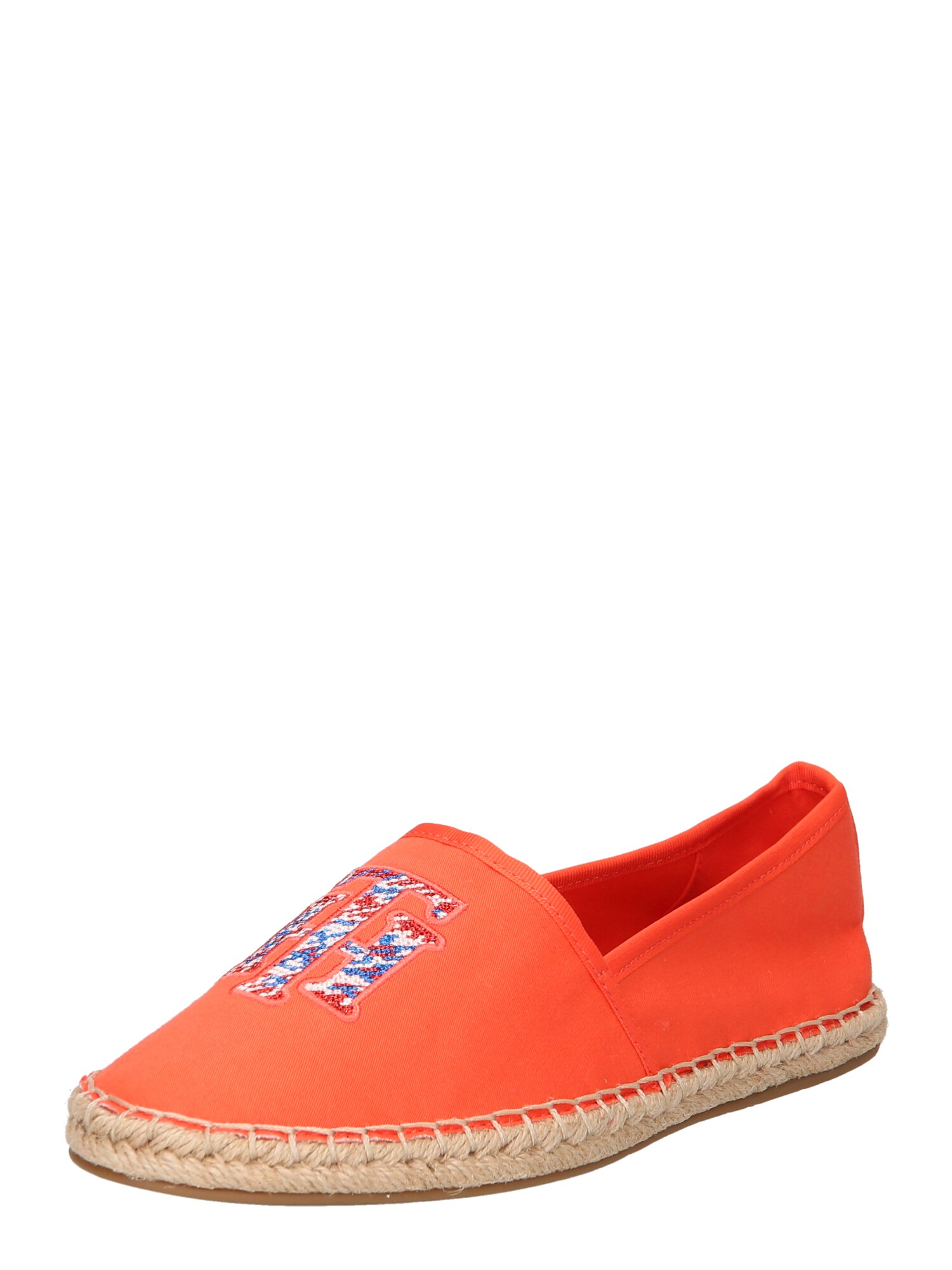 TOMMY HILFIGER Espadrilles  narancs / piros / sötétkék / fehér