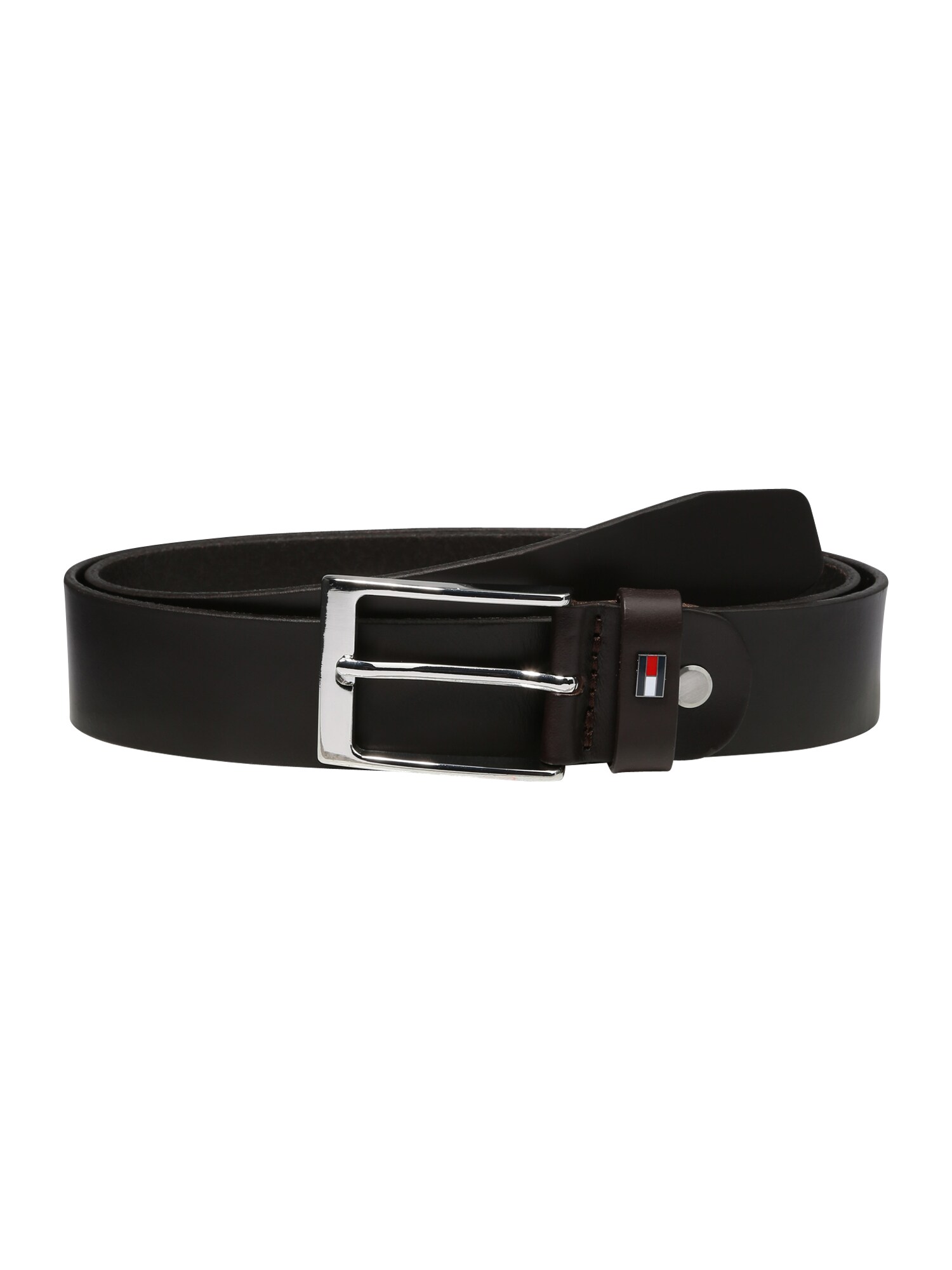TOMMY HILFIGER Övek 'LAYTON'  sötét barna / tengerészkék / fehér / piros