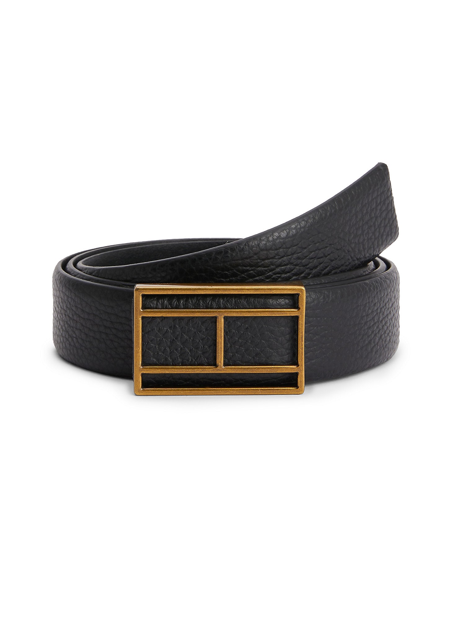 TOMMY HILFIGER Övek  fekete / arany