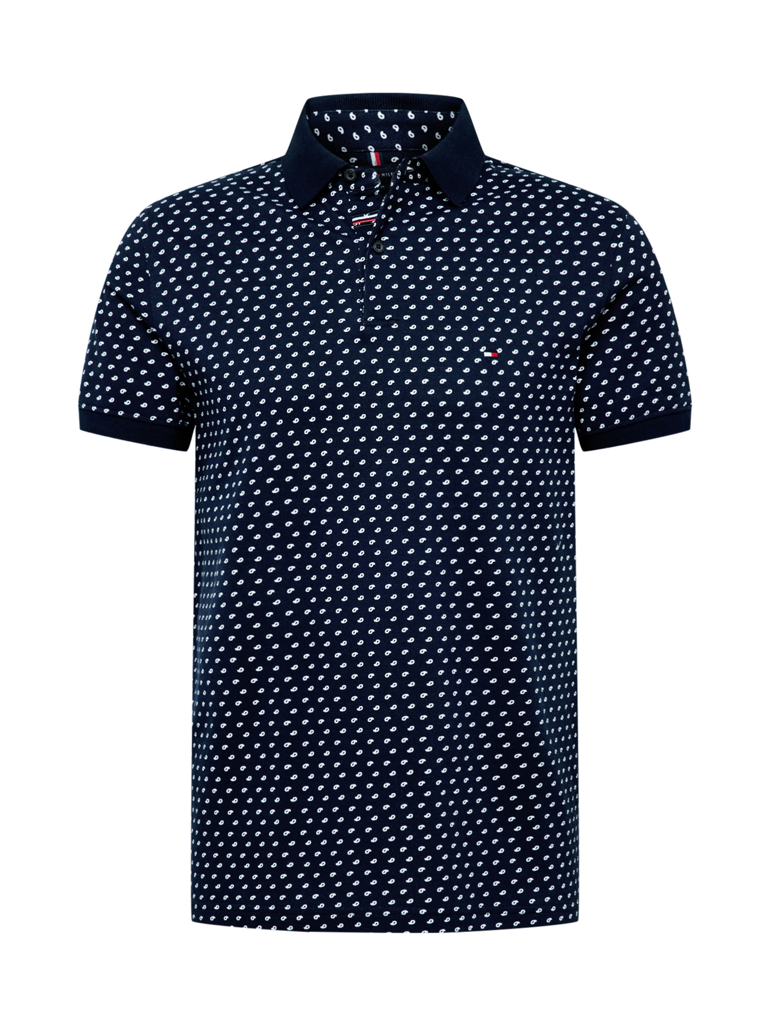 TOMMY HILFIGER Póló  fehér / sötétkék