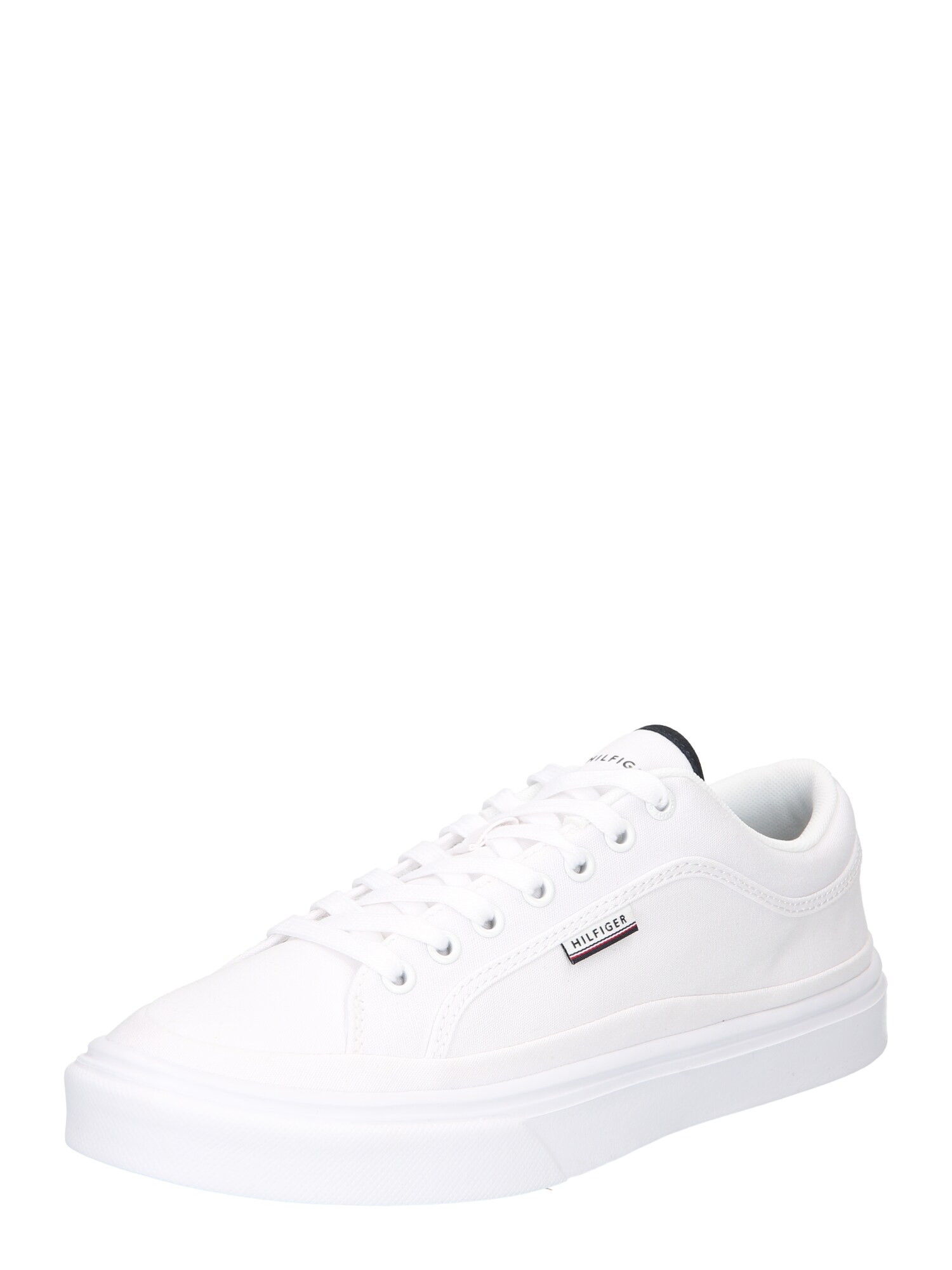 TOMMY HILFIGER Rövid szárú edzőcipők  fehér / tengerészkék / piros