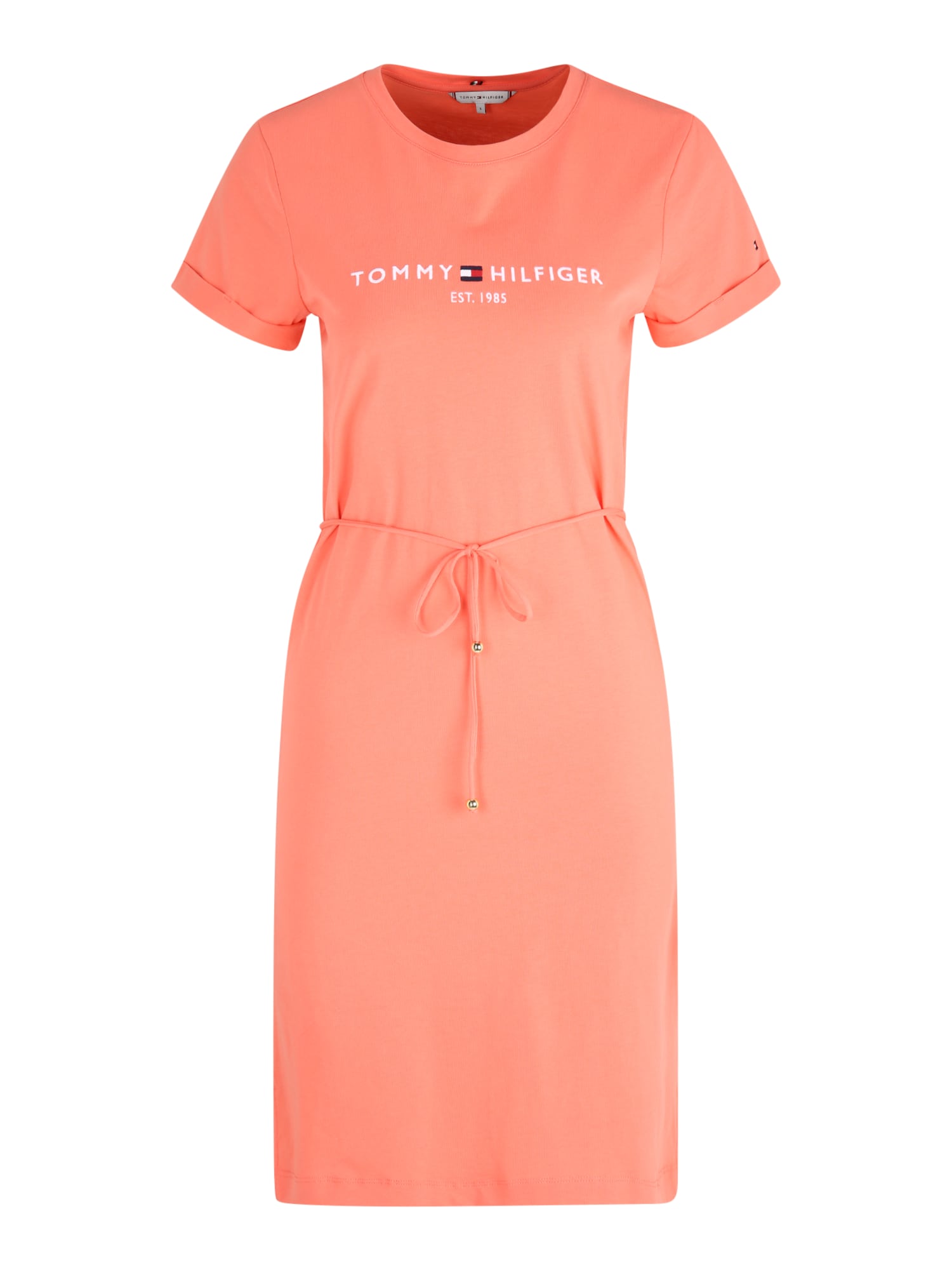 TOMMY HILFIGER Ruha  korál / fehér