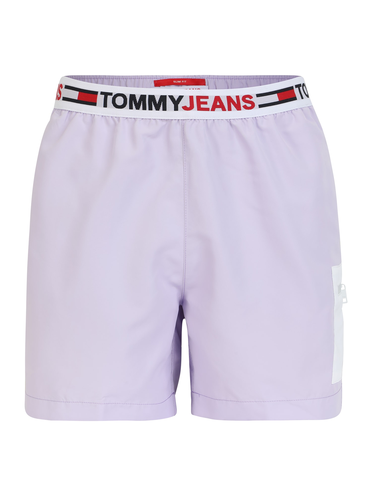 Tommy Hilfiger Underwear Rövid fürdőnadrágok  levendula / tengerészkék / fehér / tűzpiros