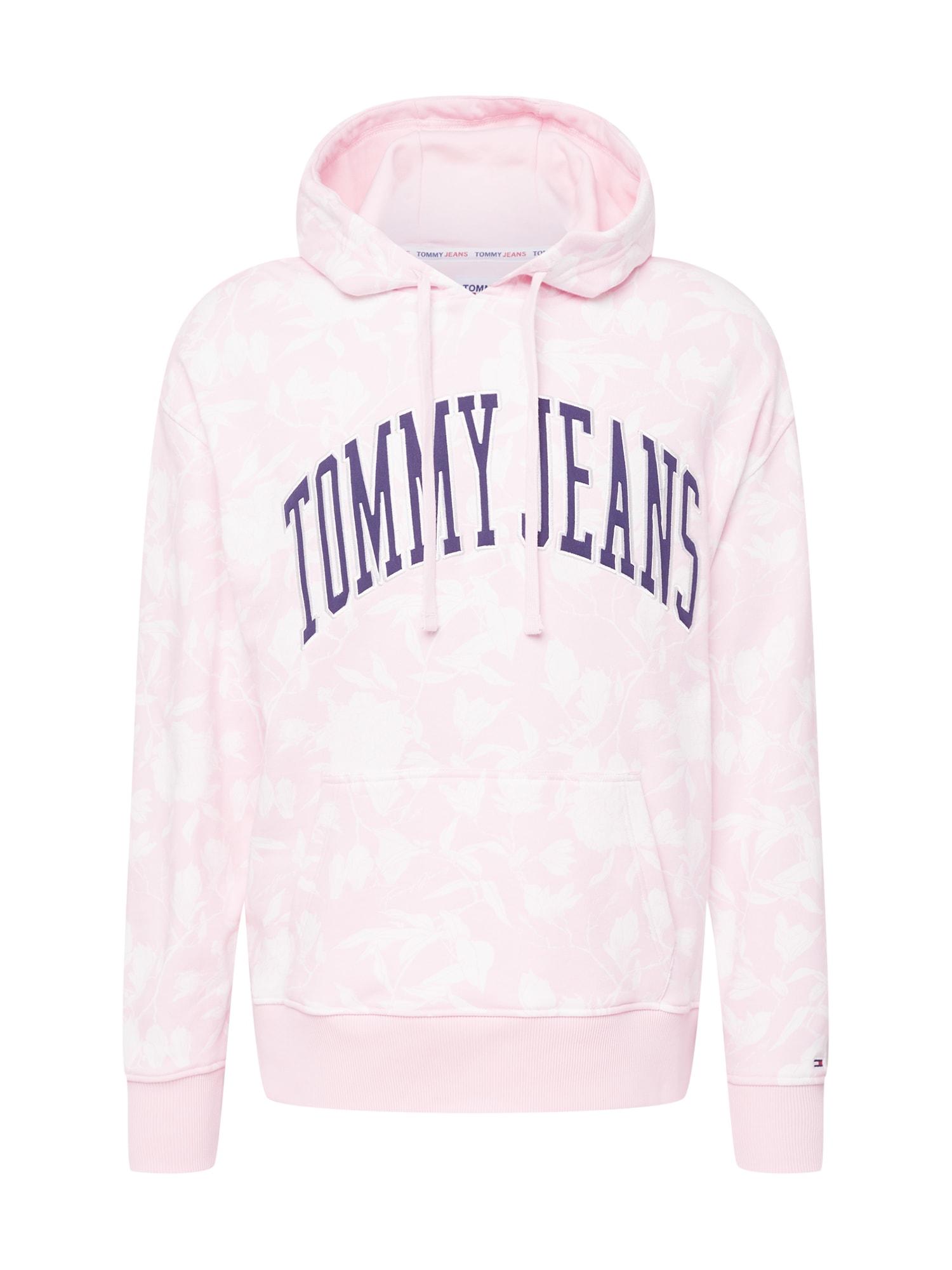 Tommy Jeans Tréning póló  rózsaszín / fehér / tengerészkék / piros
