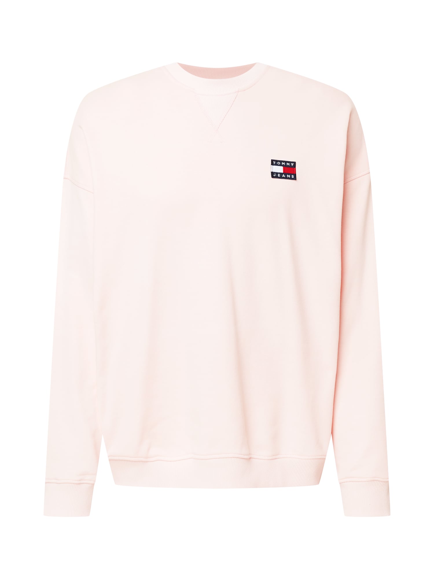 Tommy Jeans Tréning póló  rózsaszín / tengerészkék / fehér