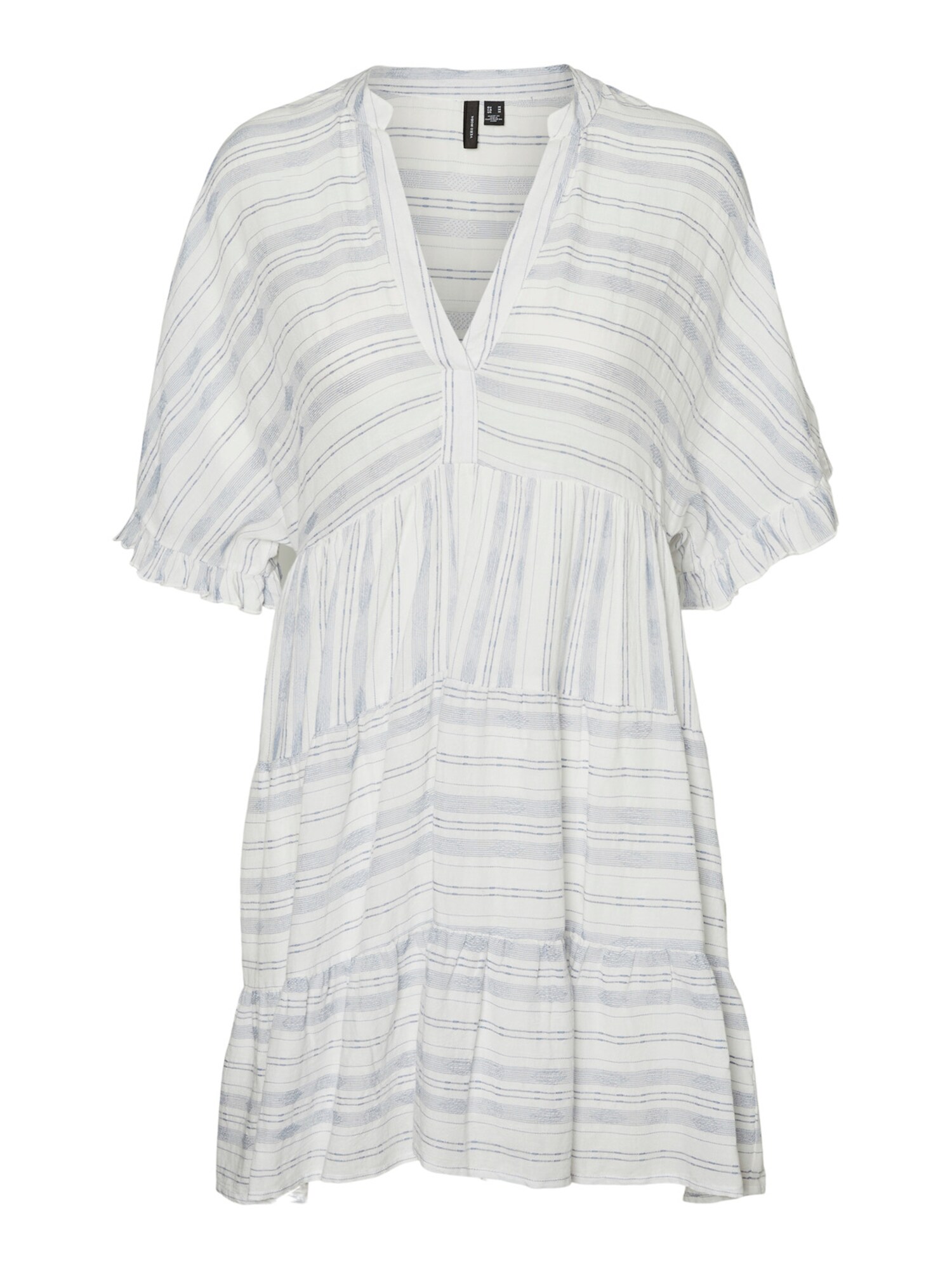 VERO MODA Ruha 'URVI'  világoskék / fehér