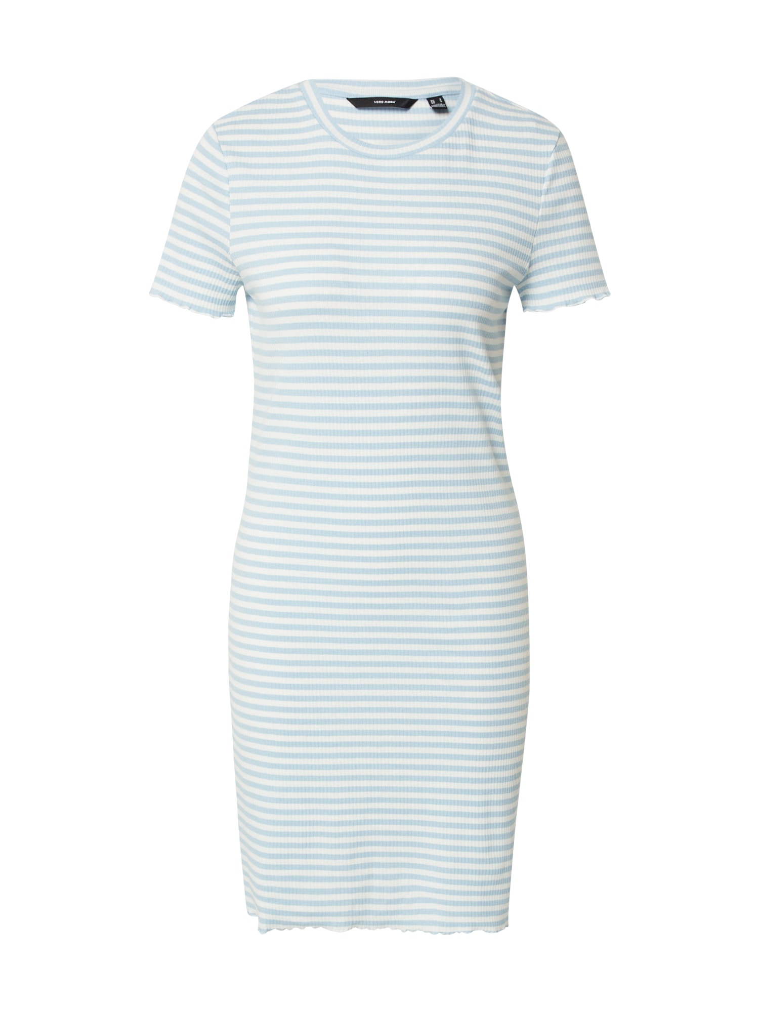 VERO MODA Ruha 'VIO'  világoskék / fehér