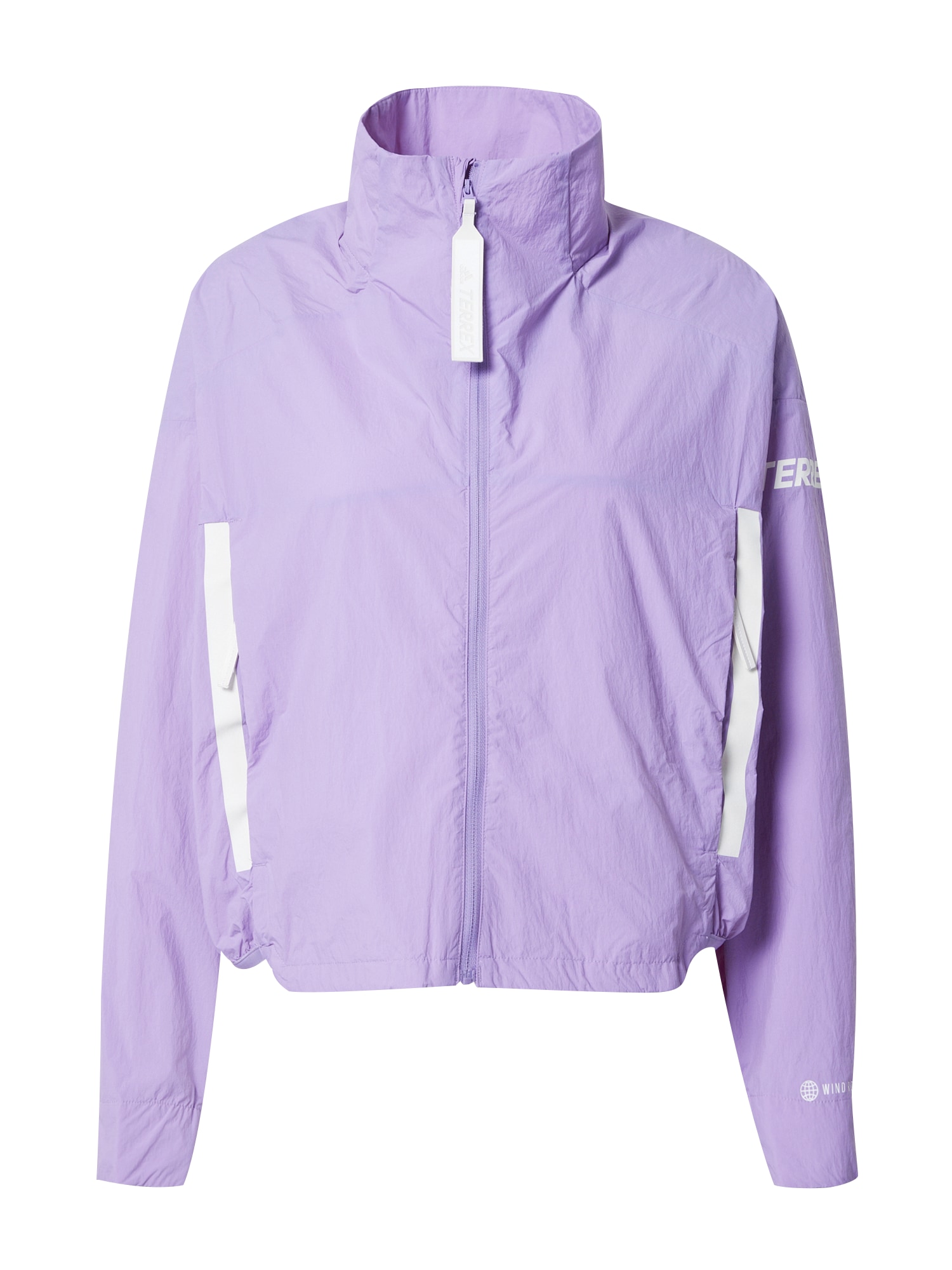 adidas Terrex Kültéri kabátok 'Myshelter'  lila / fehér