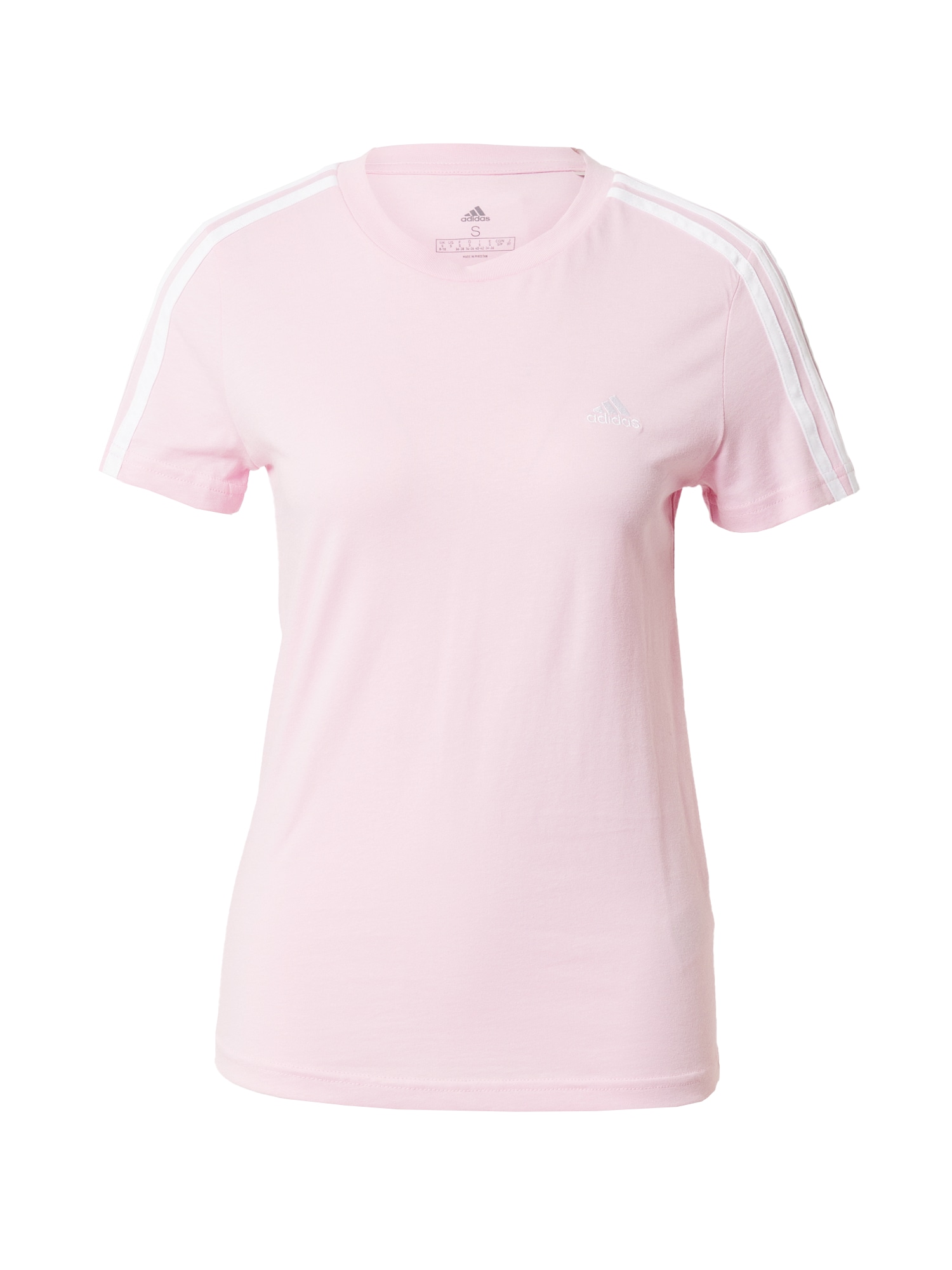 ADIDAS PERFORMANCE Funkcionális felső  rózsaszín / fehér