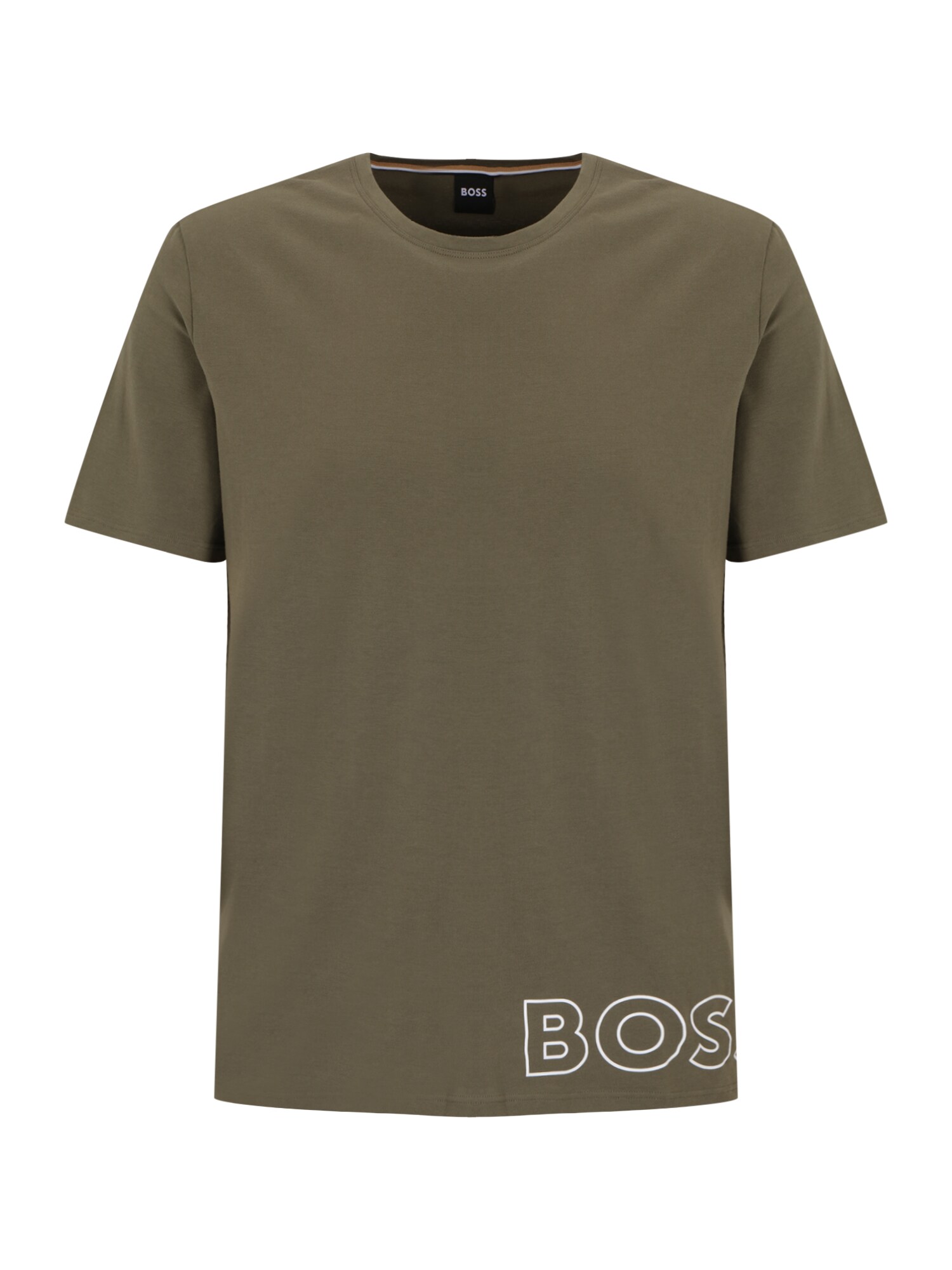 BOSS Black Trikó és alsó póló  khaki / fehér