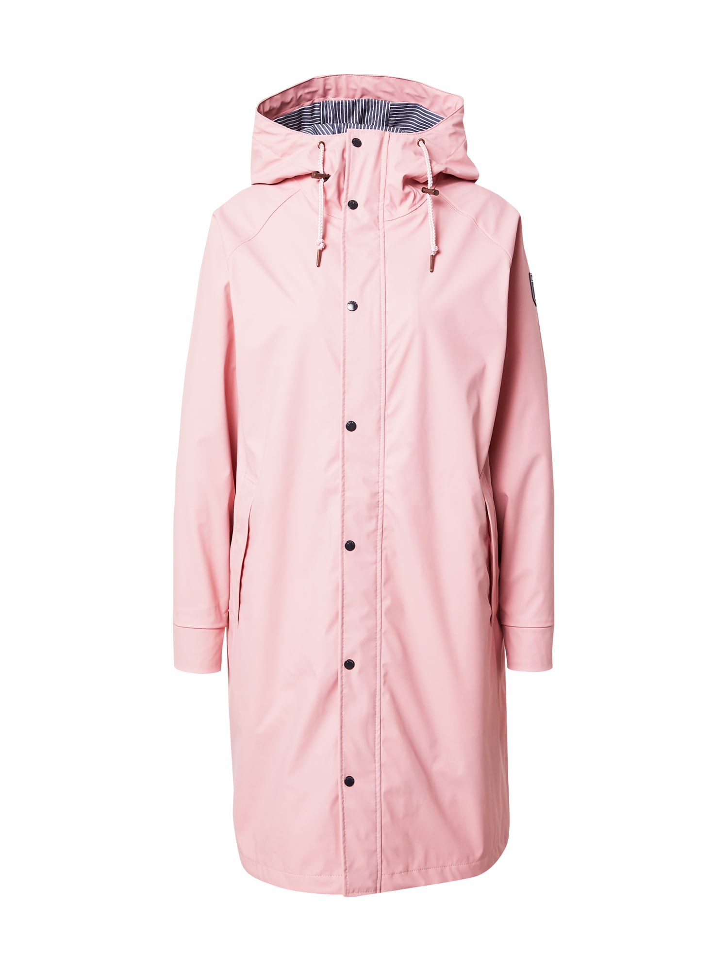 Derbe Funkcionális kabátok 'Wittby Fisher'  rózsaszín / sötétkék / fehér