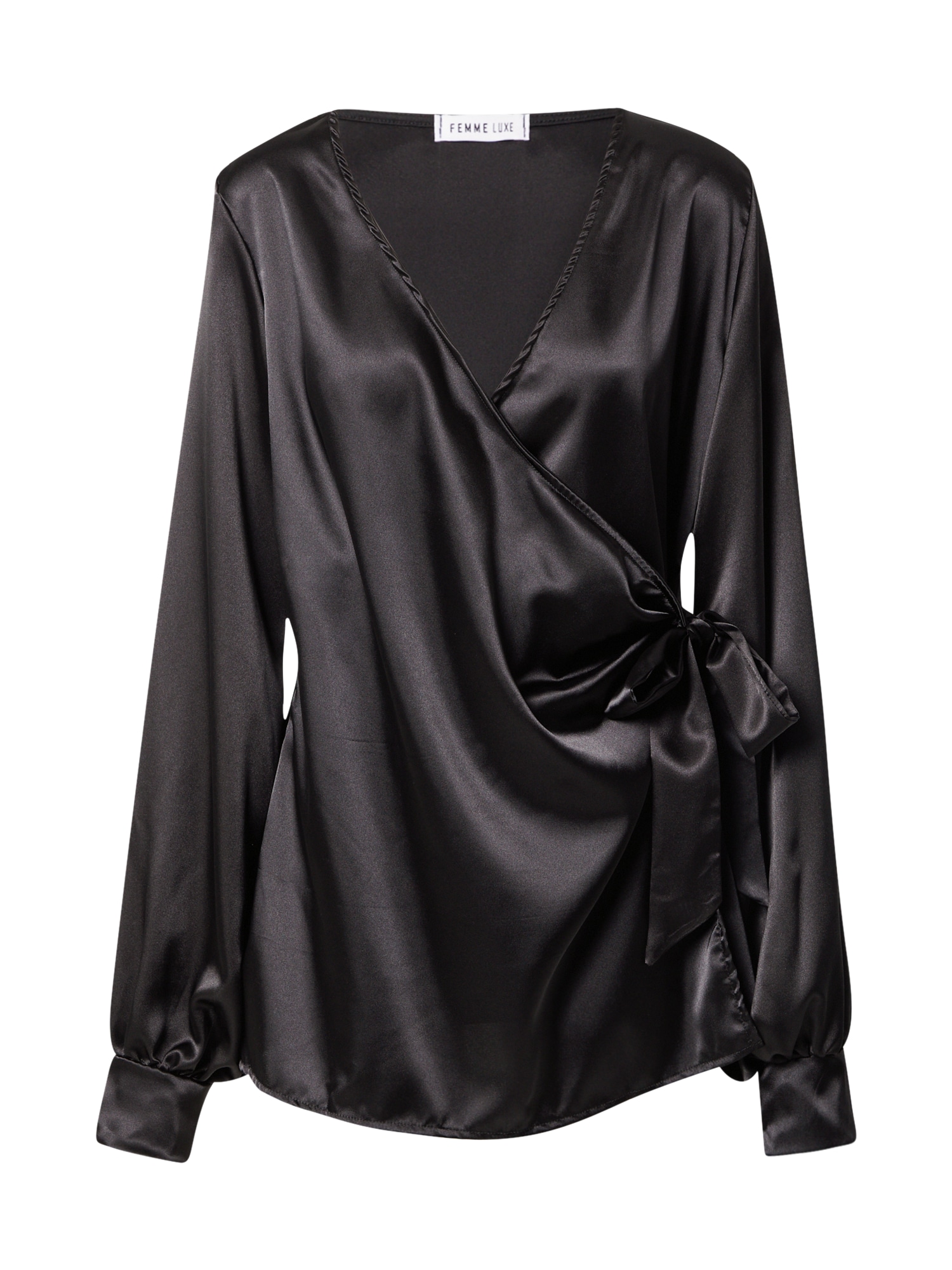 Femme Luxe Blúz  fekete