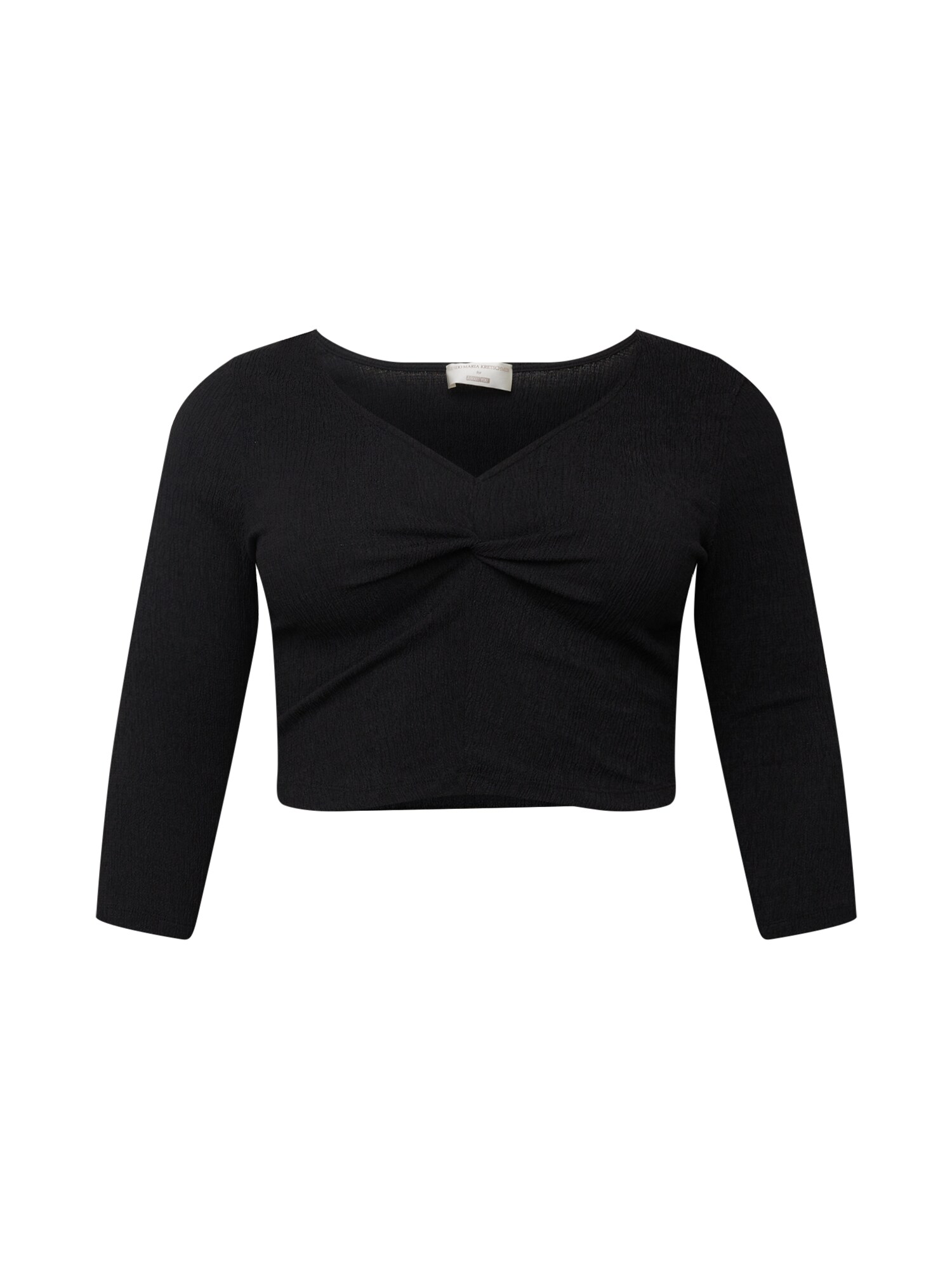 Guido Maria Kretschmer Curvy Collection Póló 'Lola'  fekete