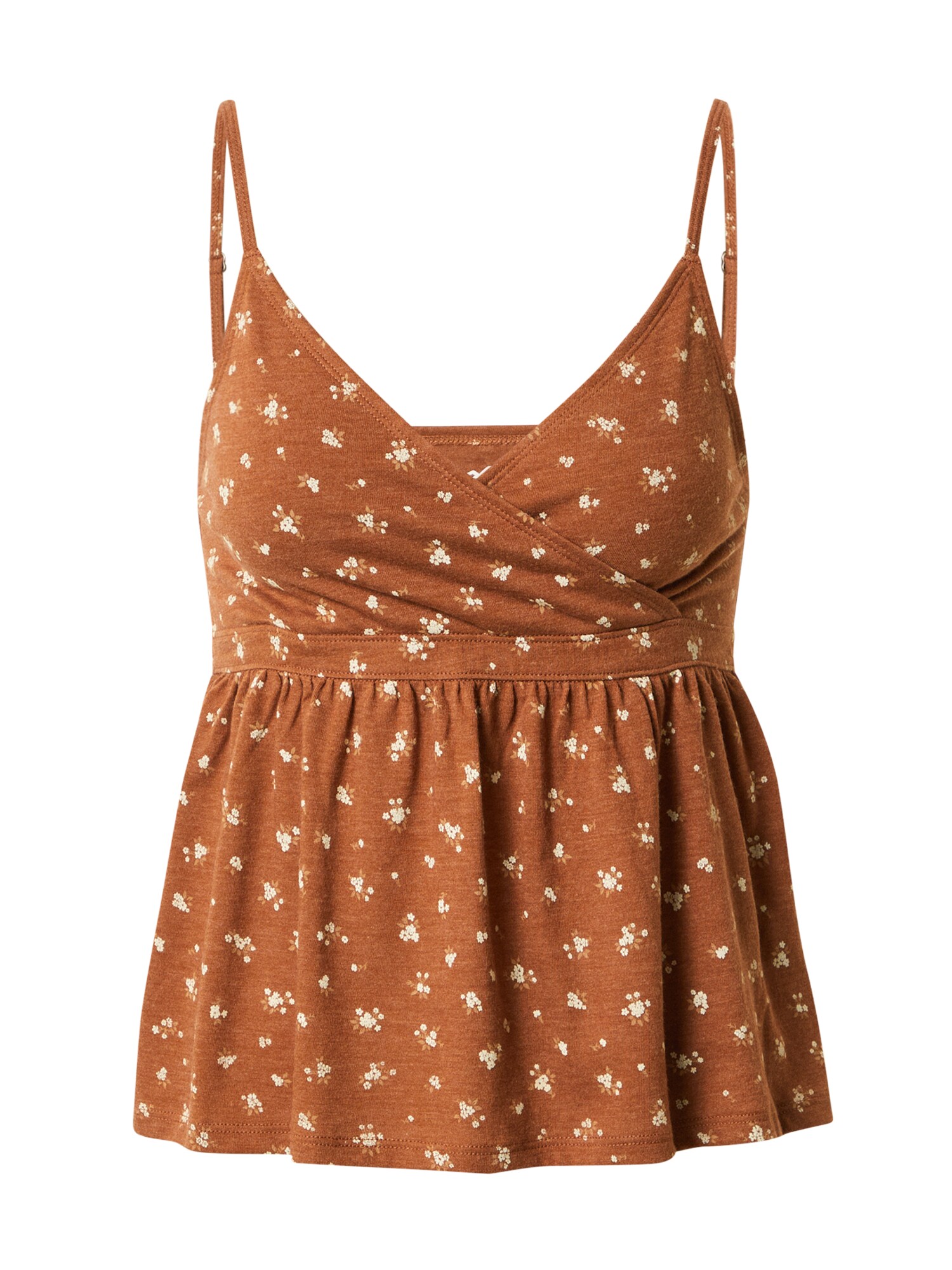 HOLLISTER Top  karamell / bézs / világosbarna