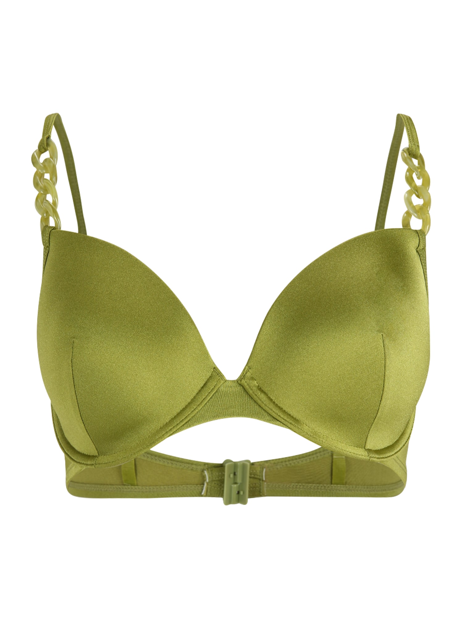 Hunkemöller Bikini felső 'Palm'  zöld