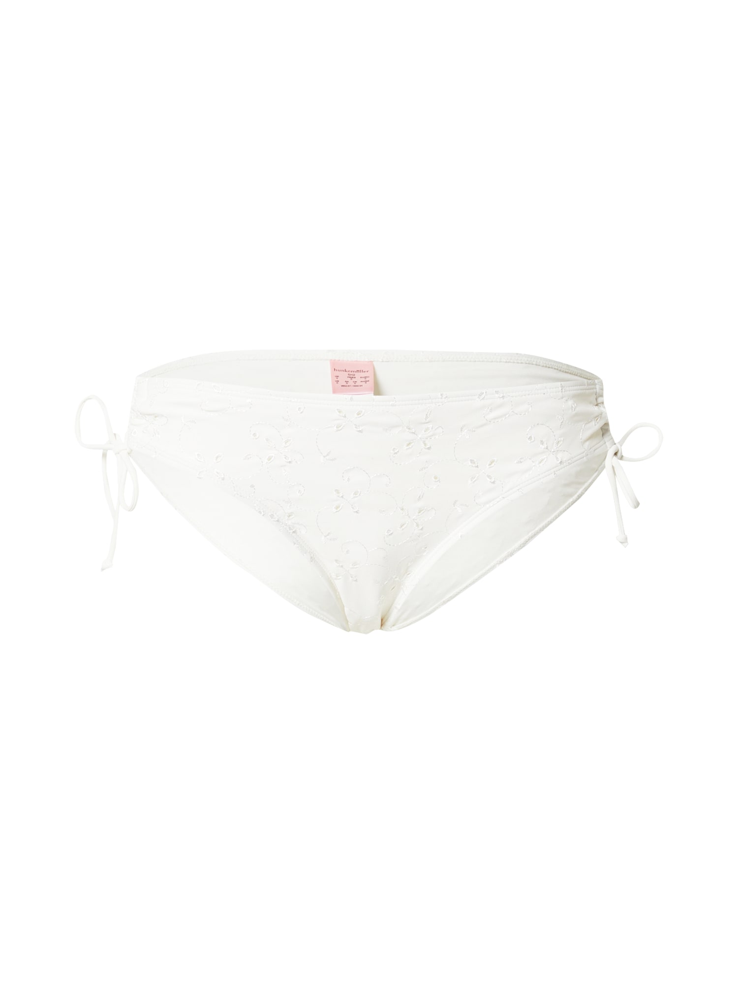 Hunkemöller Bikini nadrágok 'Broderie'  fehér