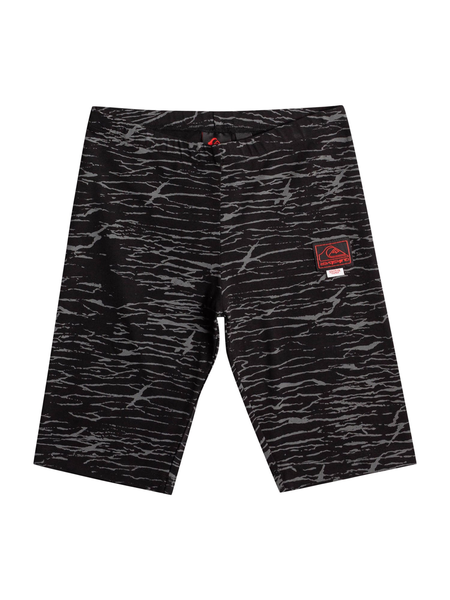QUIKSILVER Leggings  fekete / szürke / piros