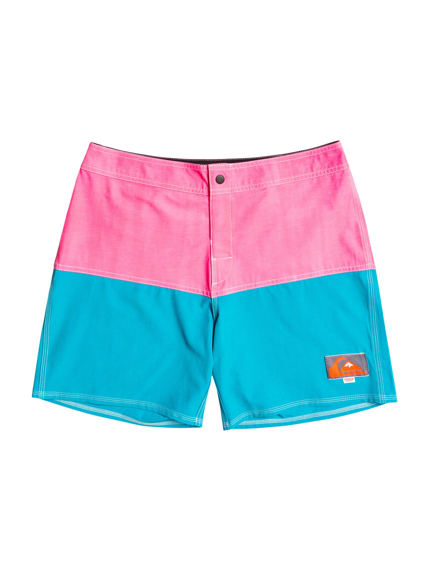 QUIKSILVER Rövid fürdőnadrágok  világoskék / világos-rózsaszín / fekete