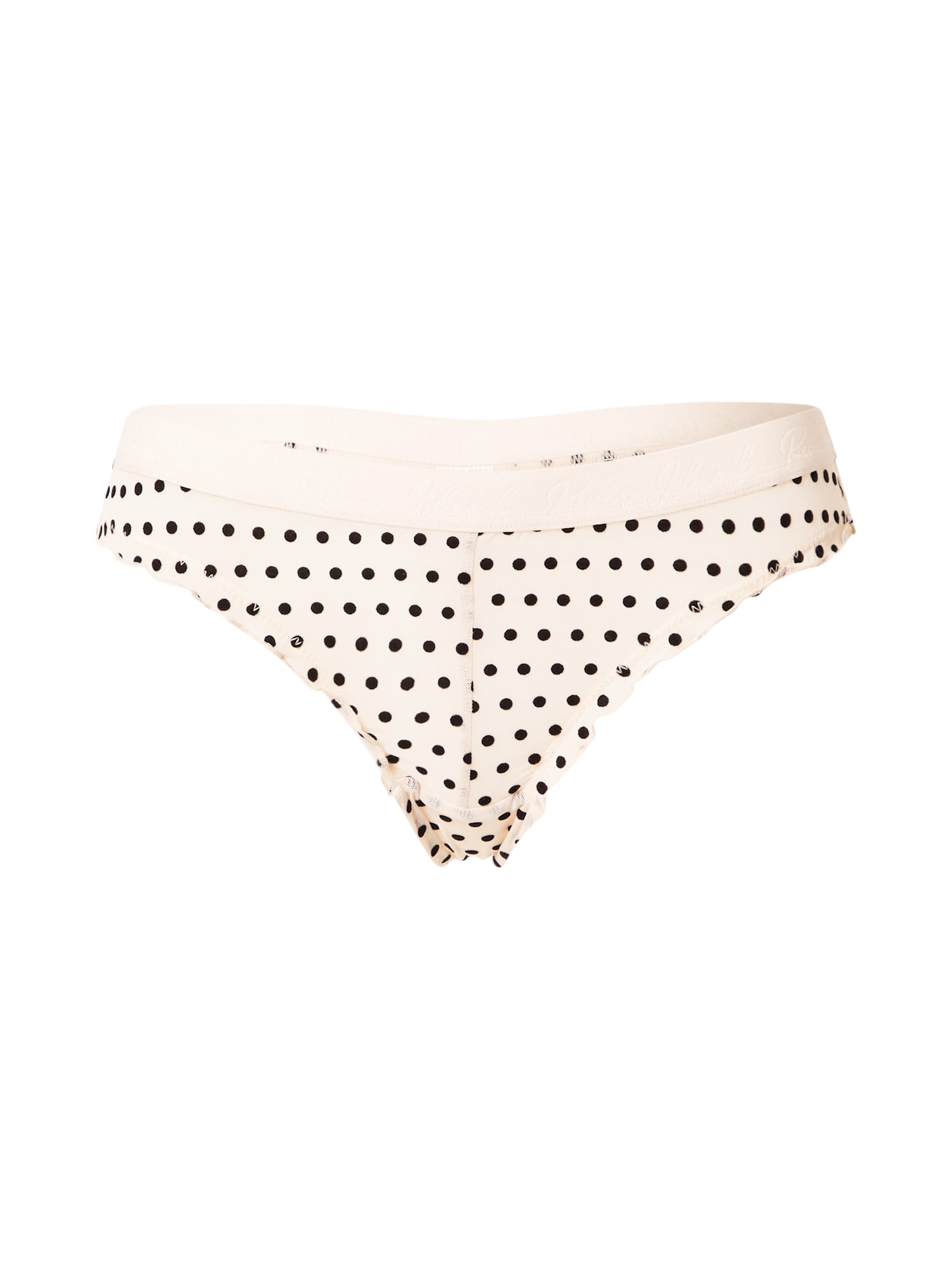 River Island String bugyik 'DOBBY'  krém / fekete