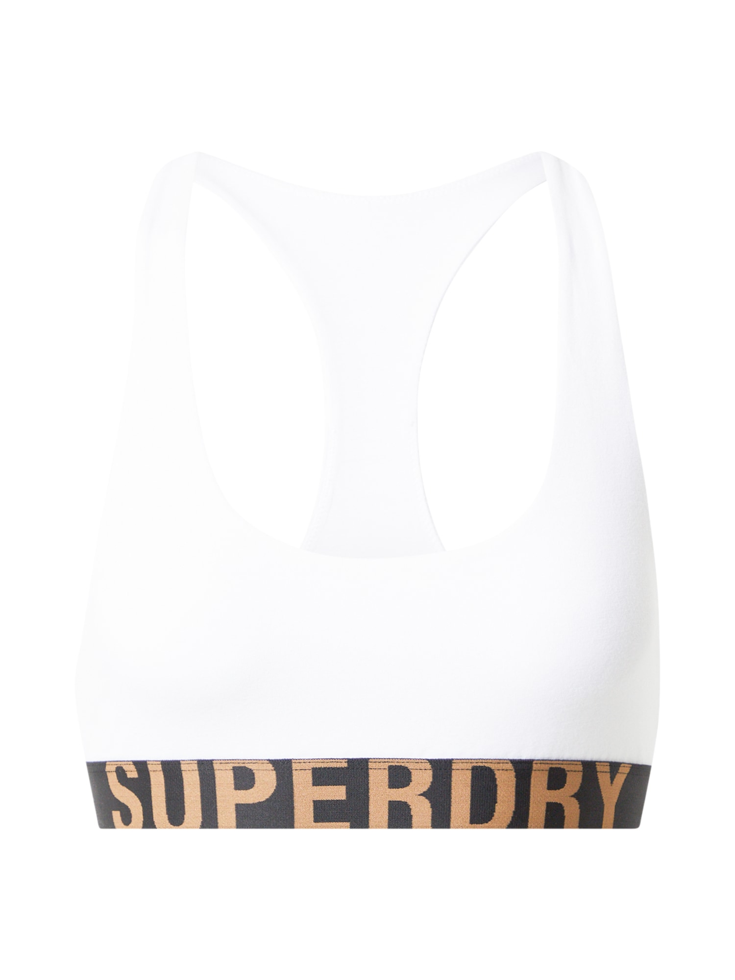 Superdry Melltartó  fehér / fekete / barna