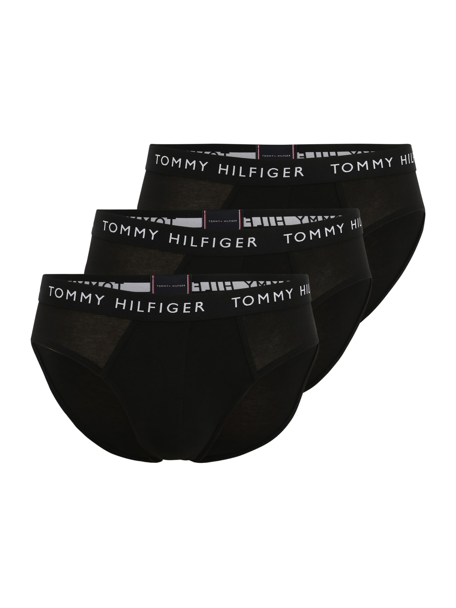 Tommy Hilfiger Underwear Slip  fekete / fehér