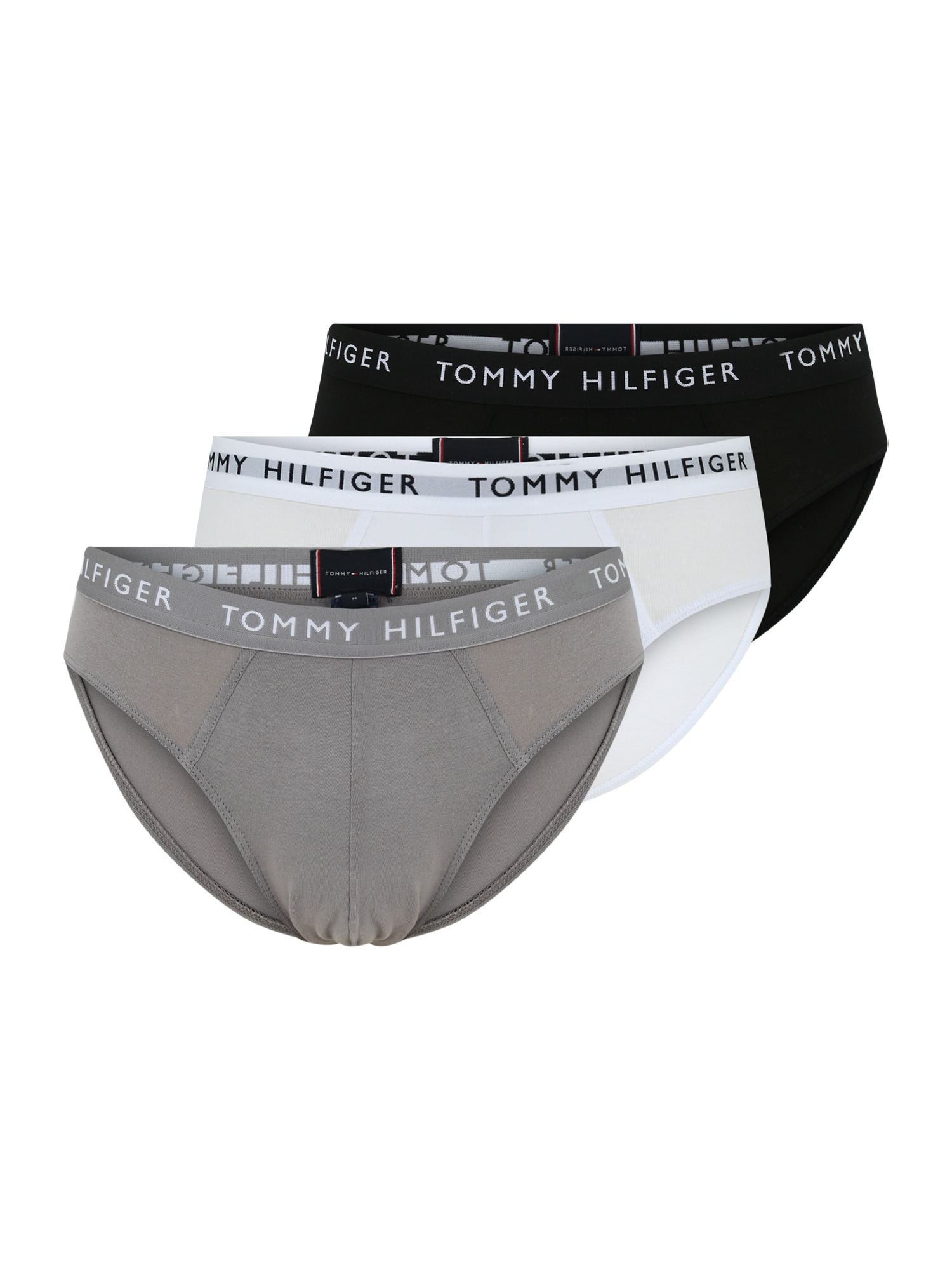 Tommy Hilfiger Underwear Slip  fekete / szürke / fehér