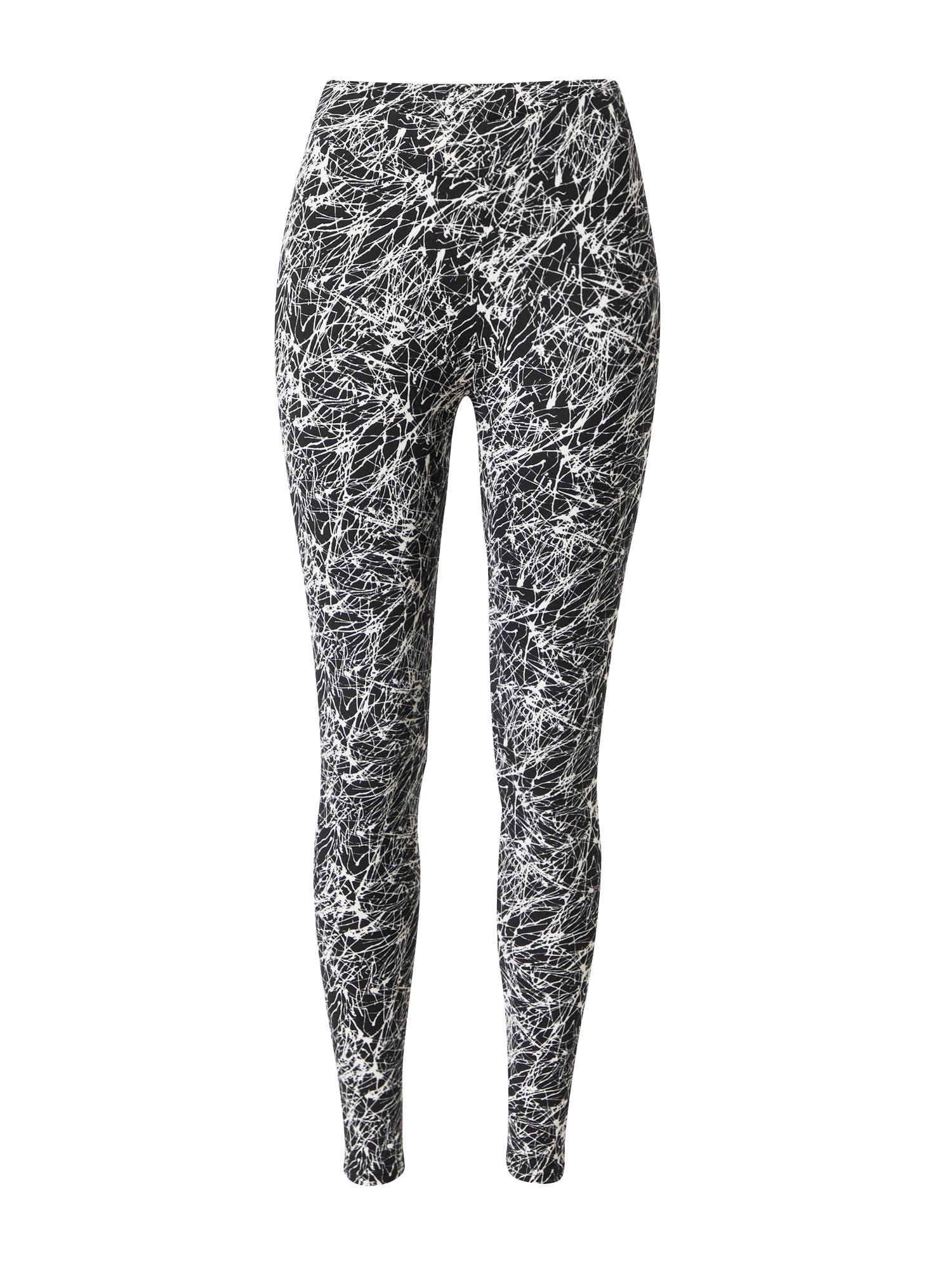 Urban Classics Leggings  fekete / fehér