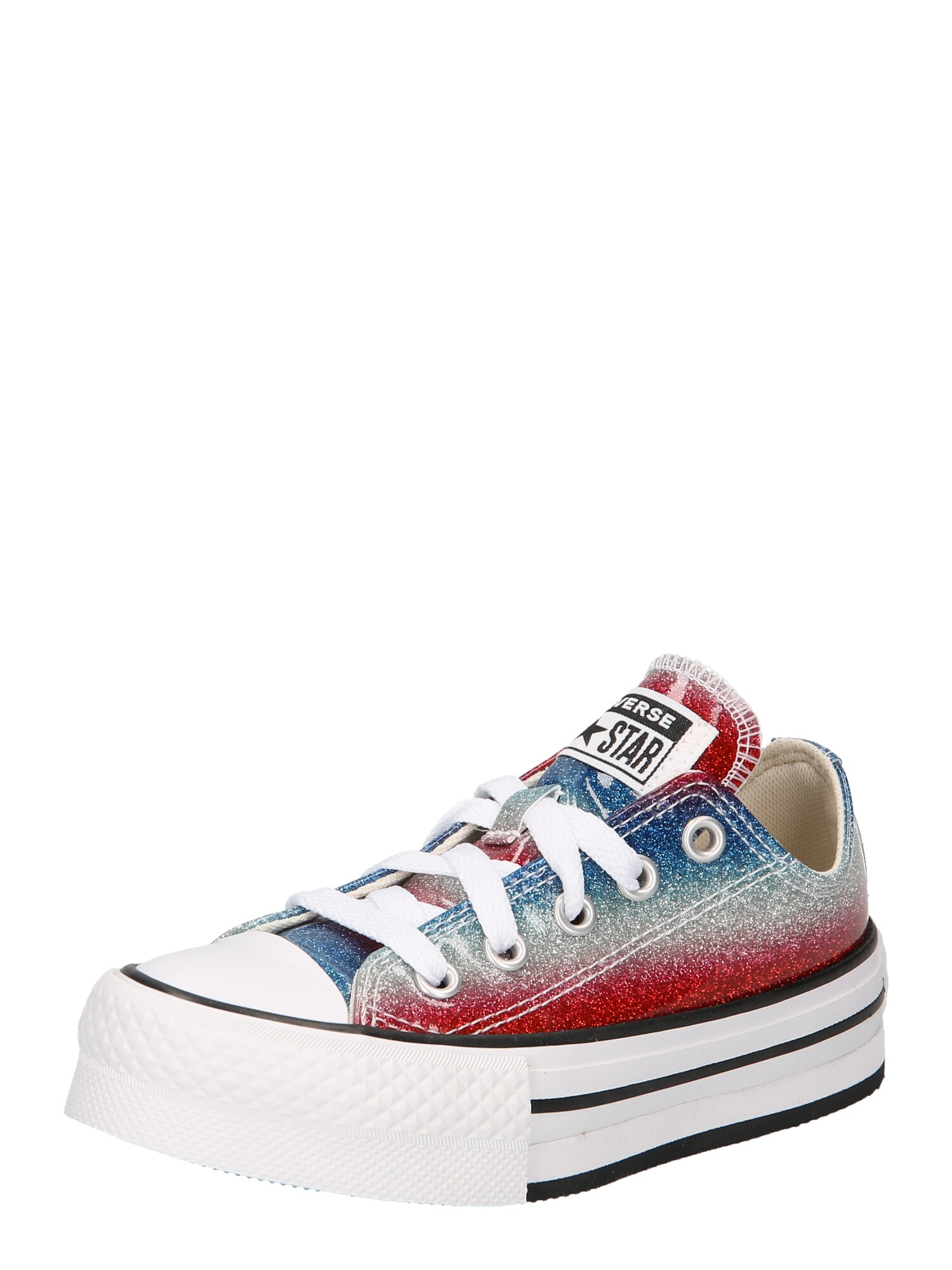 CONVERSE Sportcipő 'Chuck Taylor All Star'  kék / piros / ezüst