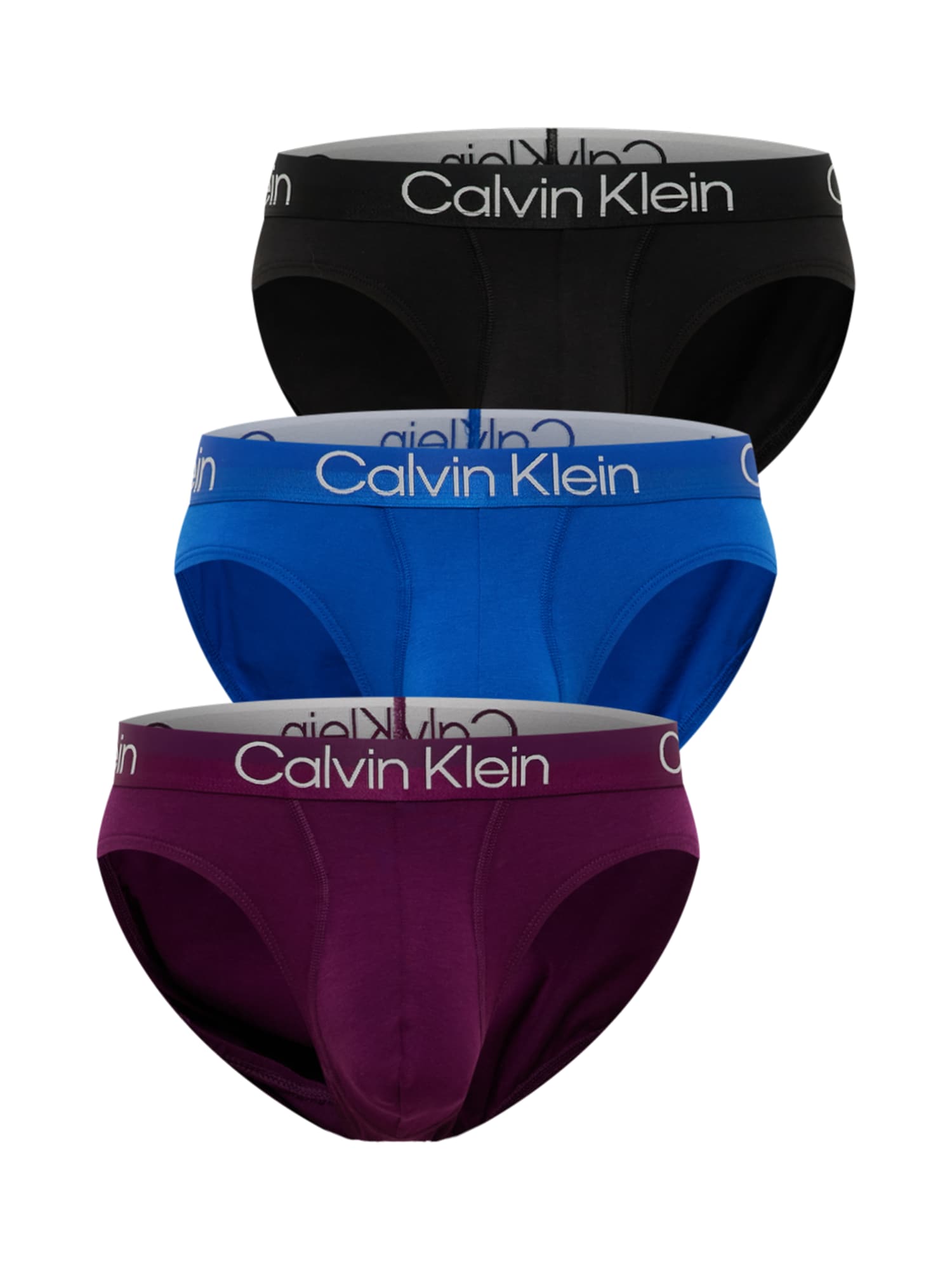 Calvin Klein Underwear Slip  fekete / kék / lila / fehér