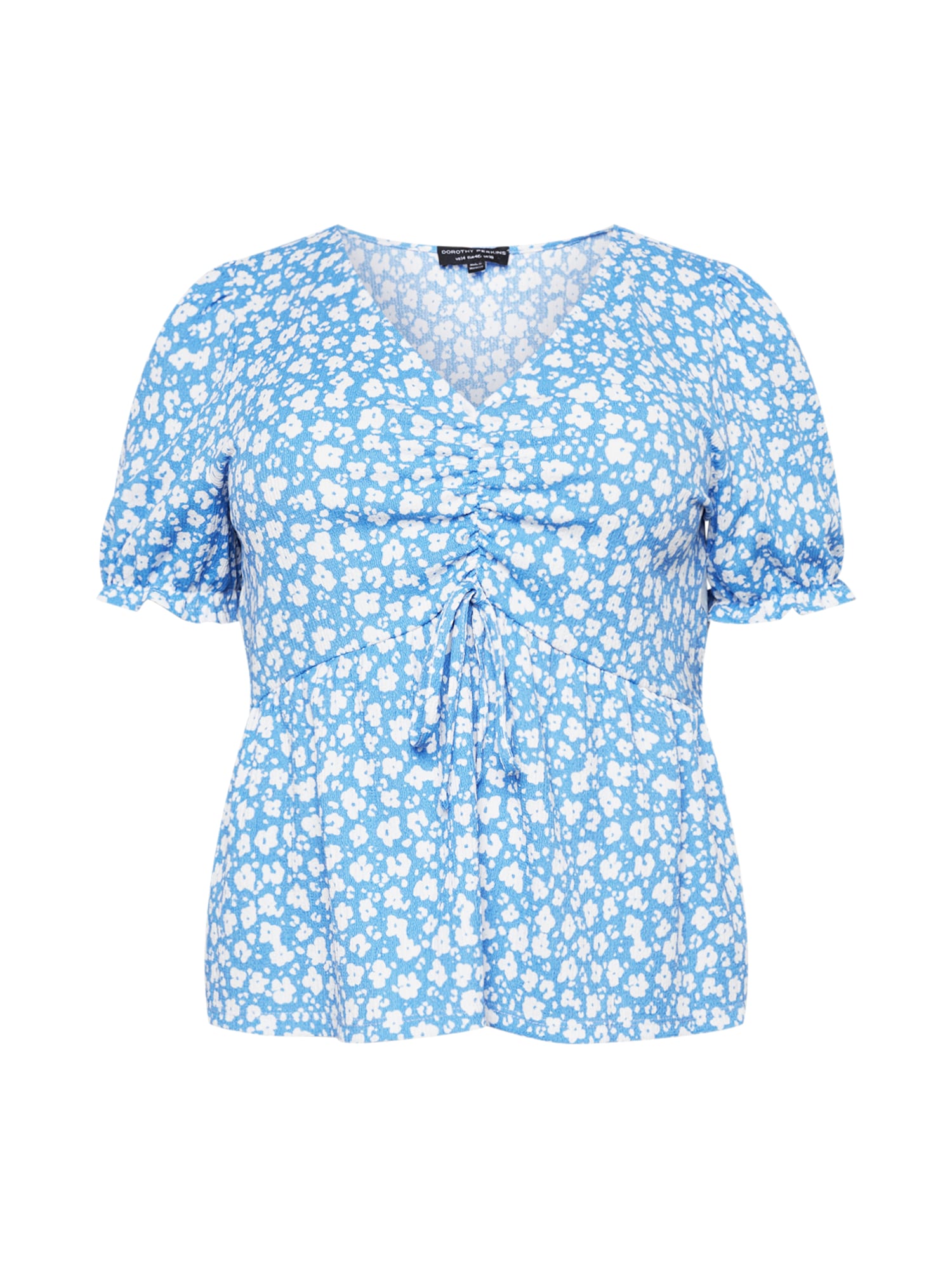 Dorothy Perkins Curve Blúz  világoskék / fehér
